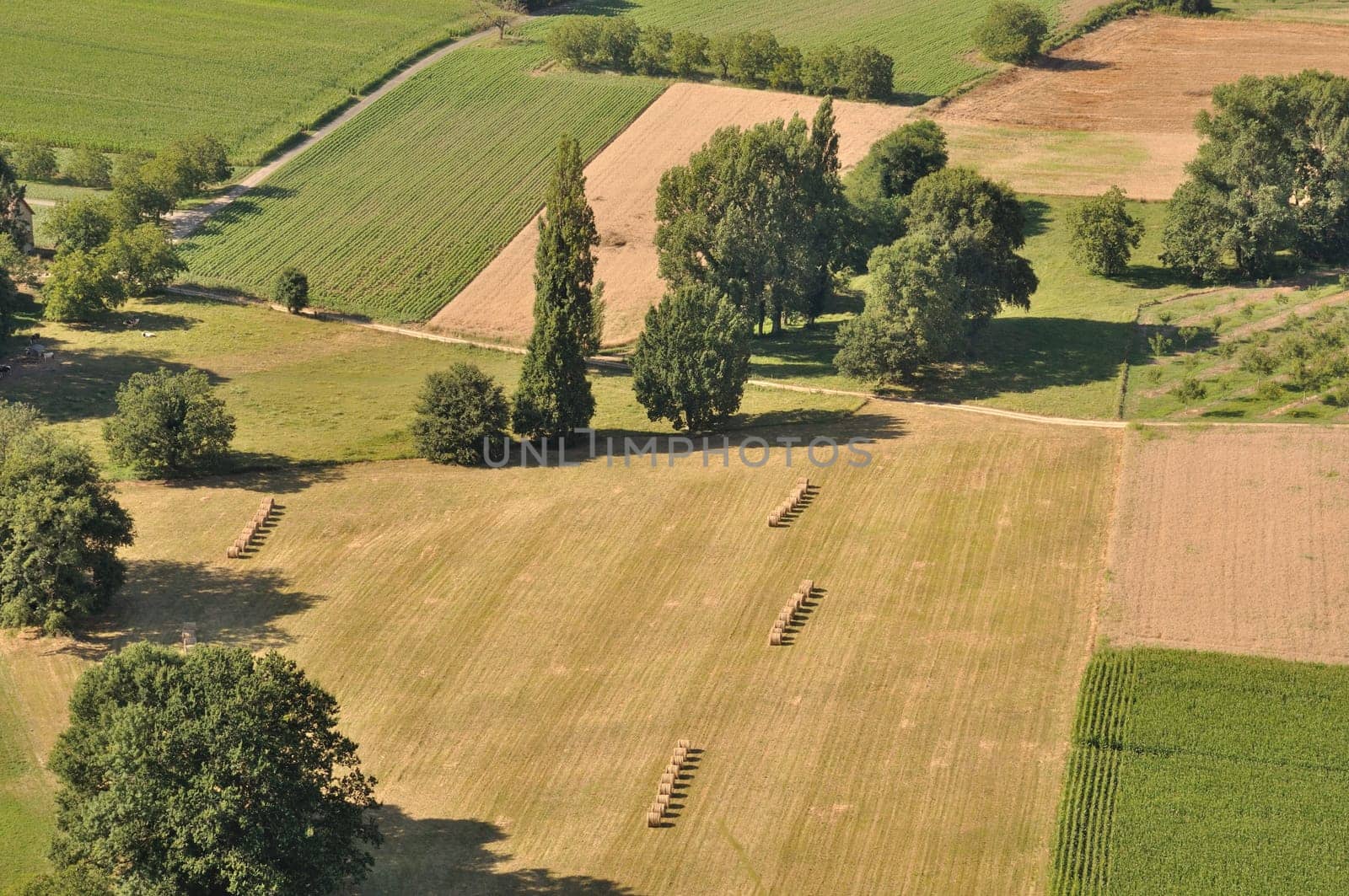 Rural landscape in Dordogne