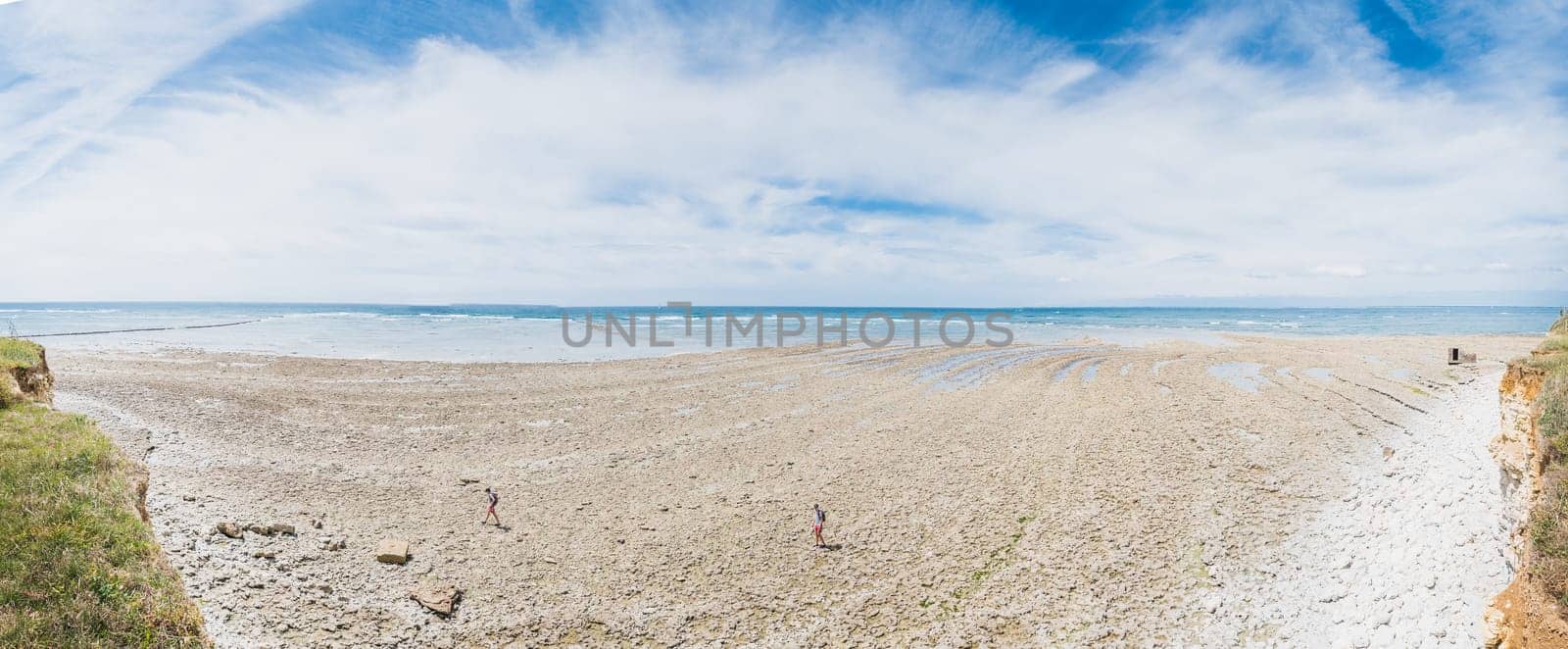 Pointe de Chassiron at low tide on the Ile d'Oléron in France