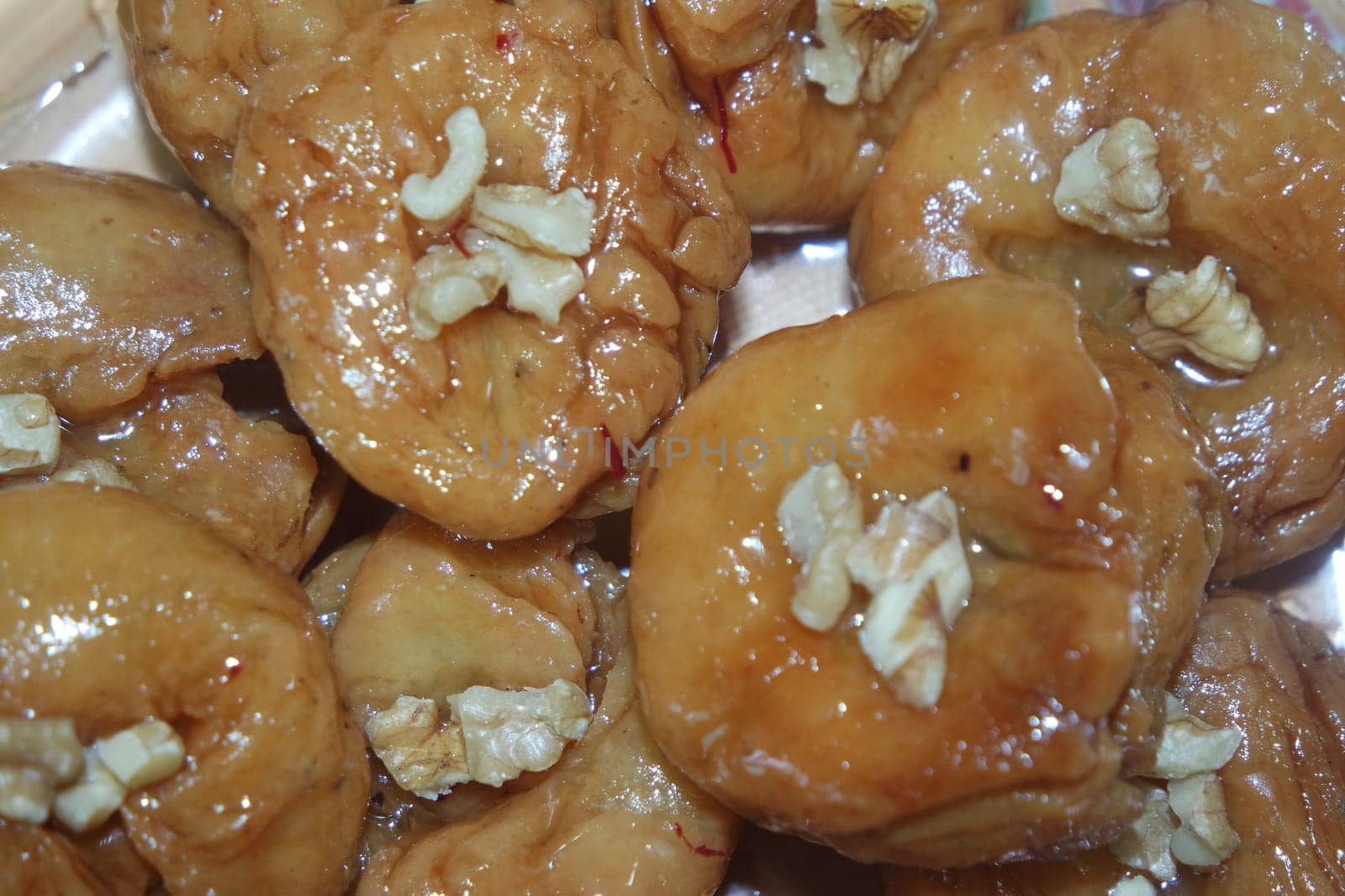Delicious and tasty Asian sweet dish called balu shahi or baloshahi or balushahi. This dish is street sweet found in Pakistan India and Bangladesh and served in the festivities.