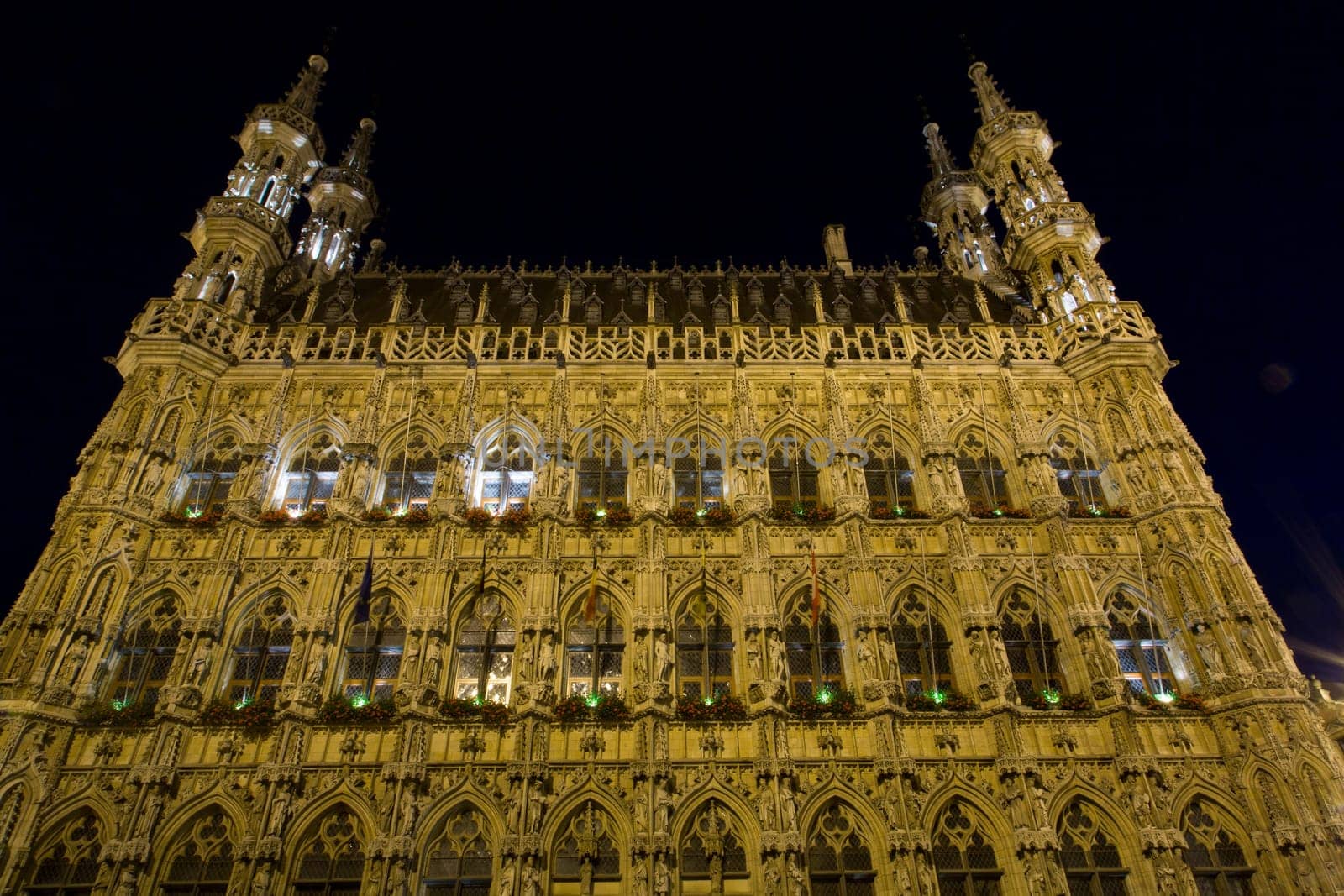 The old city hall building of Leuven, Belgium