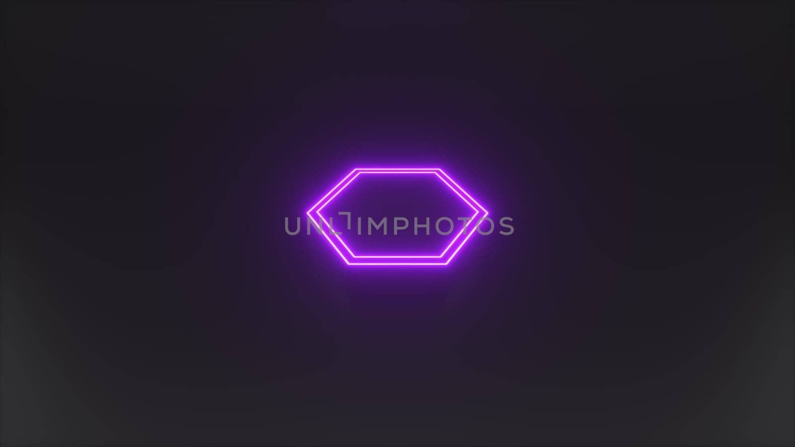 Abstract background with podium winners. Dark theme with neon. 3D rendering