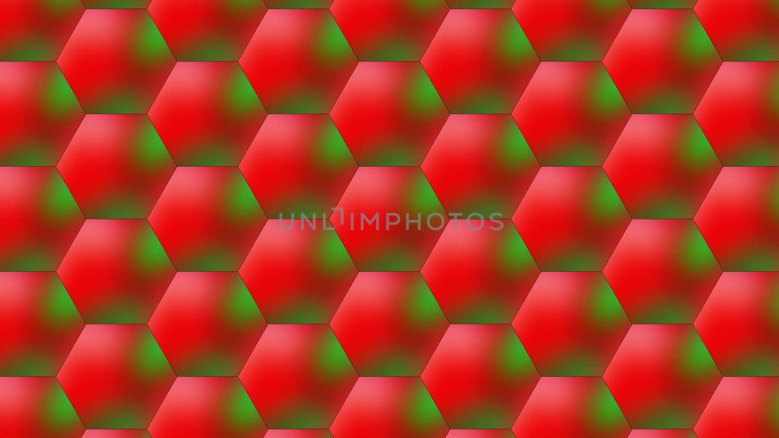 Geometric honeycomb with 3d render structure. Decorative hexagon in futuristic lines with simple ornaments. Polygonal mosaic with modern minimalist interior tracery