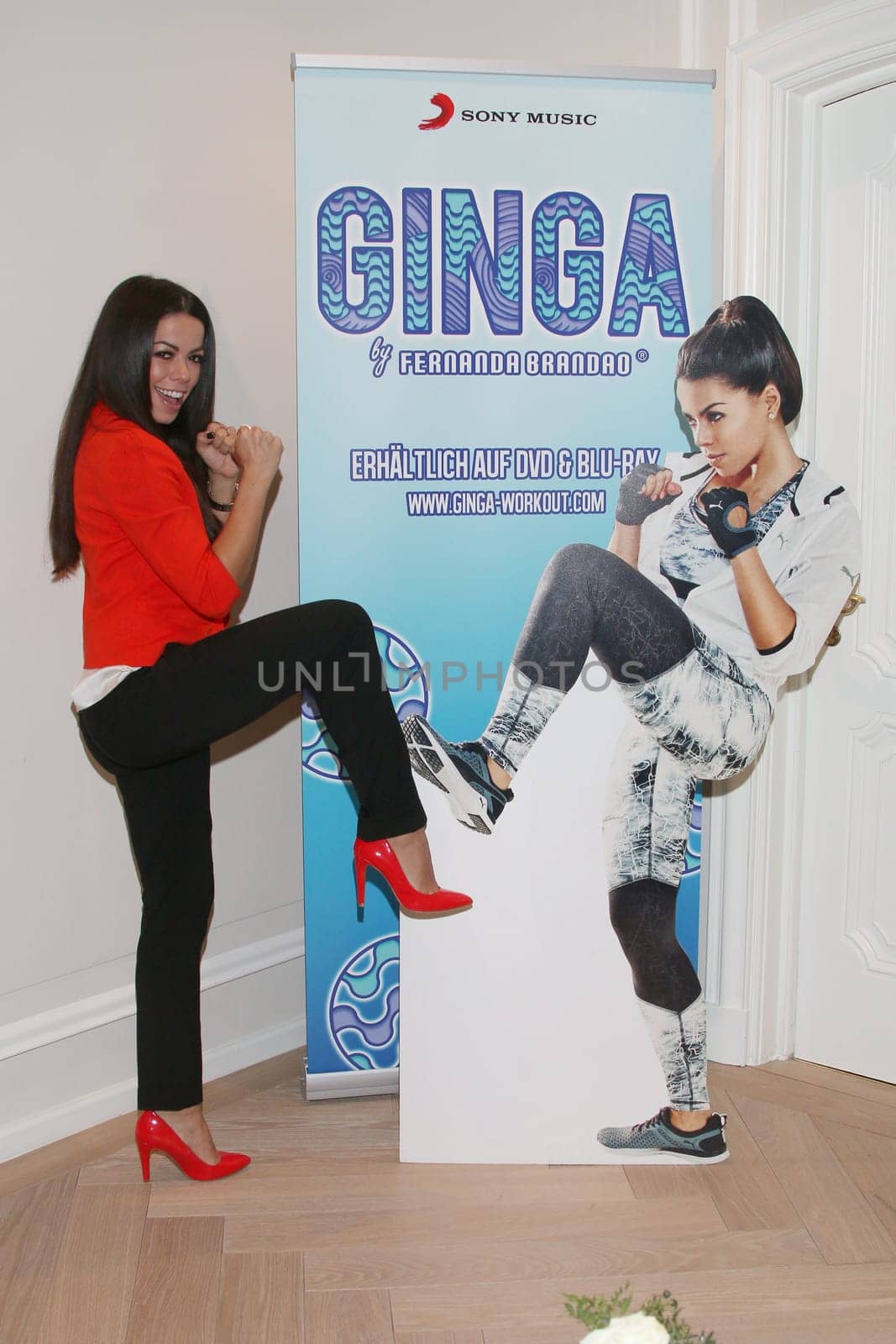 Fernanda Brandao presents GINGA,the fitness program,Four Seasons Hamburg,14.04.2015