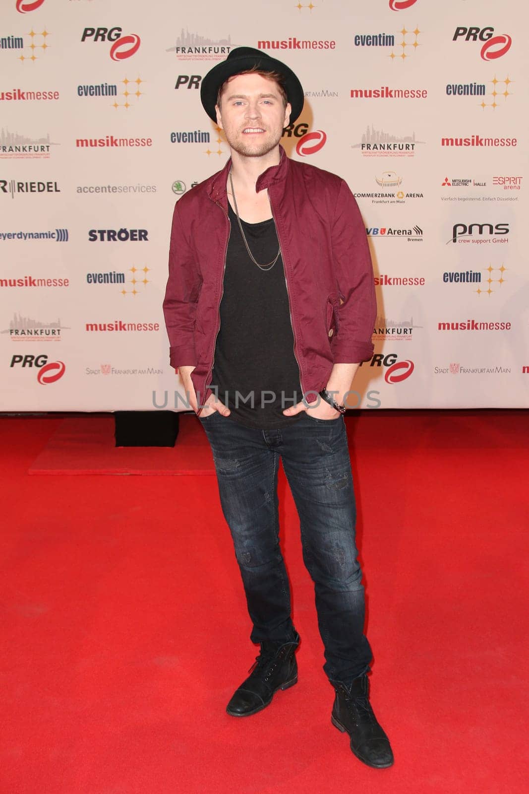 Johannes Oerding,award ceremony of the LEA Award at the Festhalle,Frankfurt/Main,14.04.2015