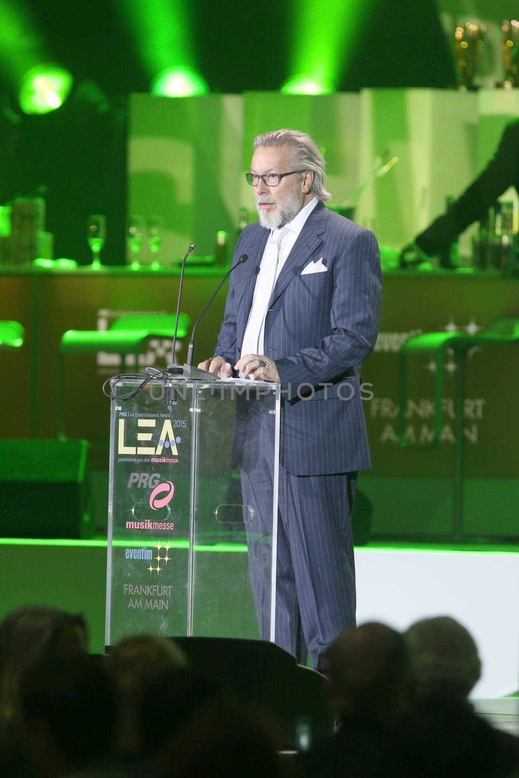 Gerd Gebhardt,award ceremony of the LEA Award at the Festhalle,Frankfurt/Main,14.04.2015