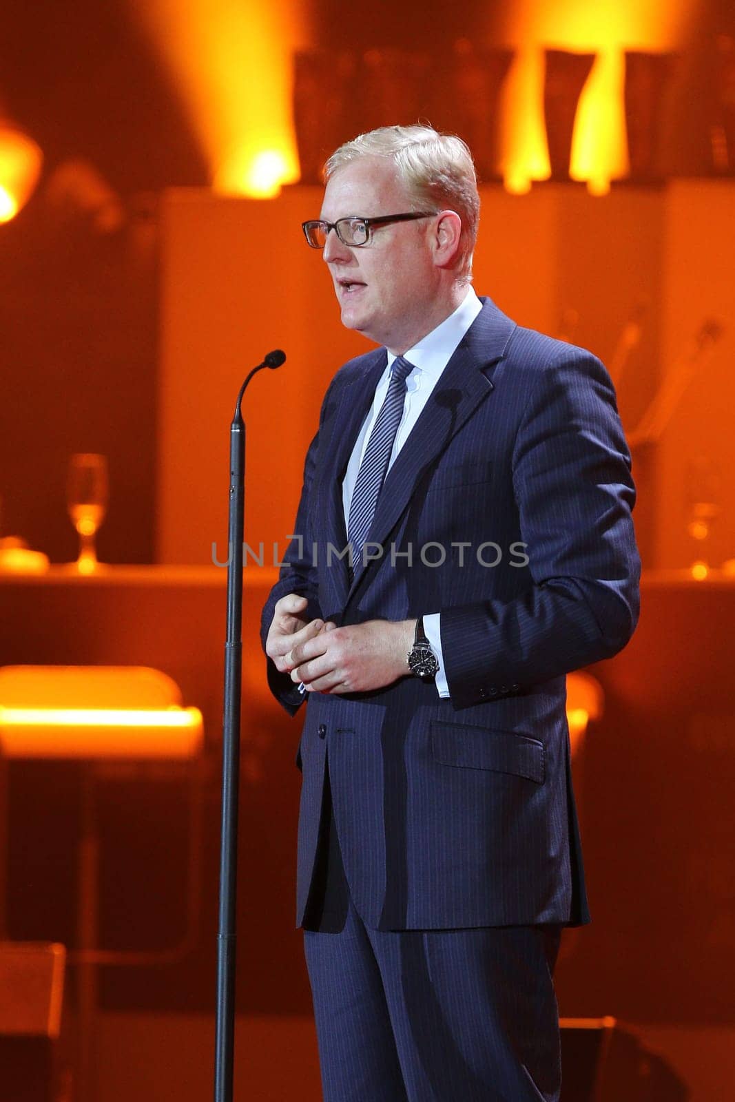 Markus Frank (Frankfurt City Councillor for Economic Affairs ),Award ceremony for the LEA Award at the Festhalle,Frankfurt/Main,14.04.2015