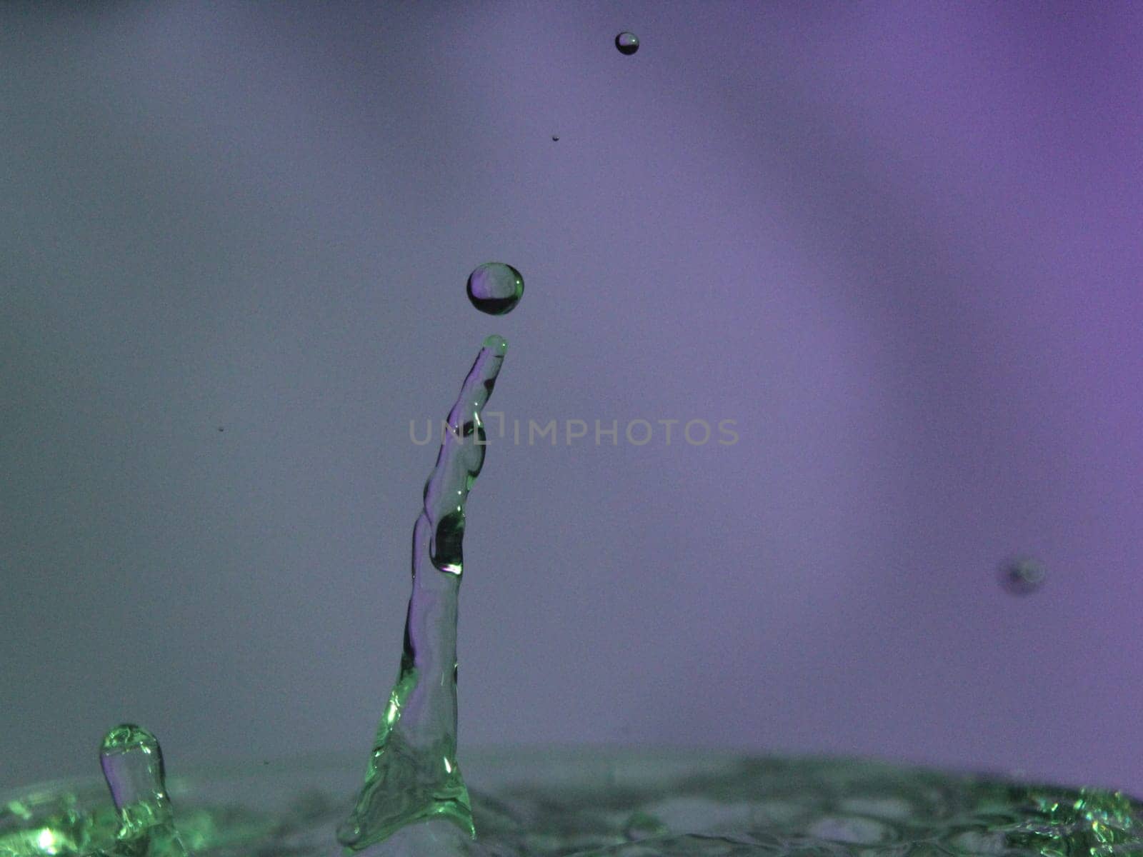 Abstract Colors colliding drops different fluids funds forms