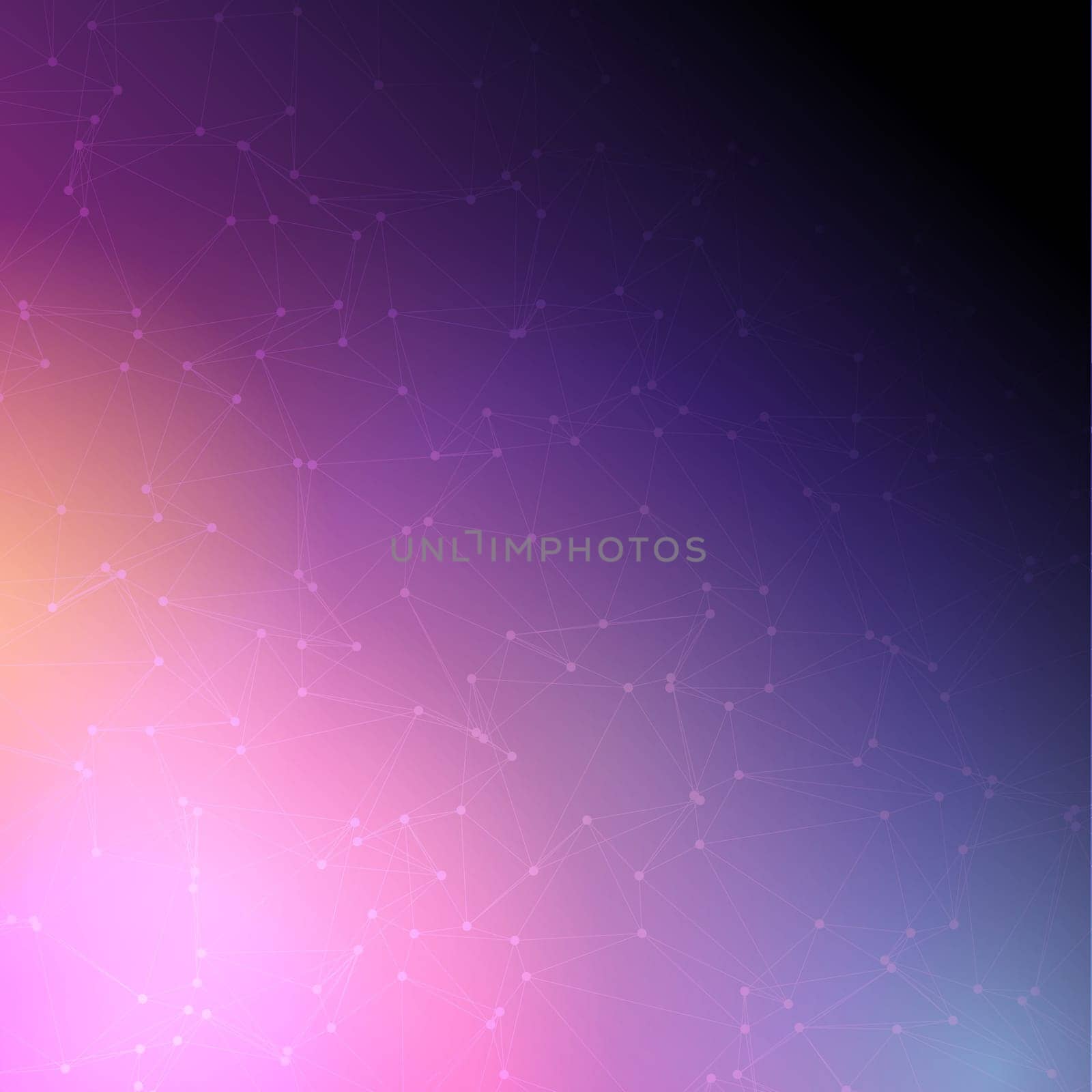 Abstract background with a low poly design