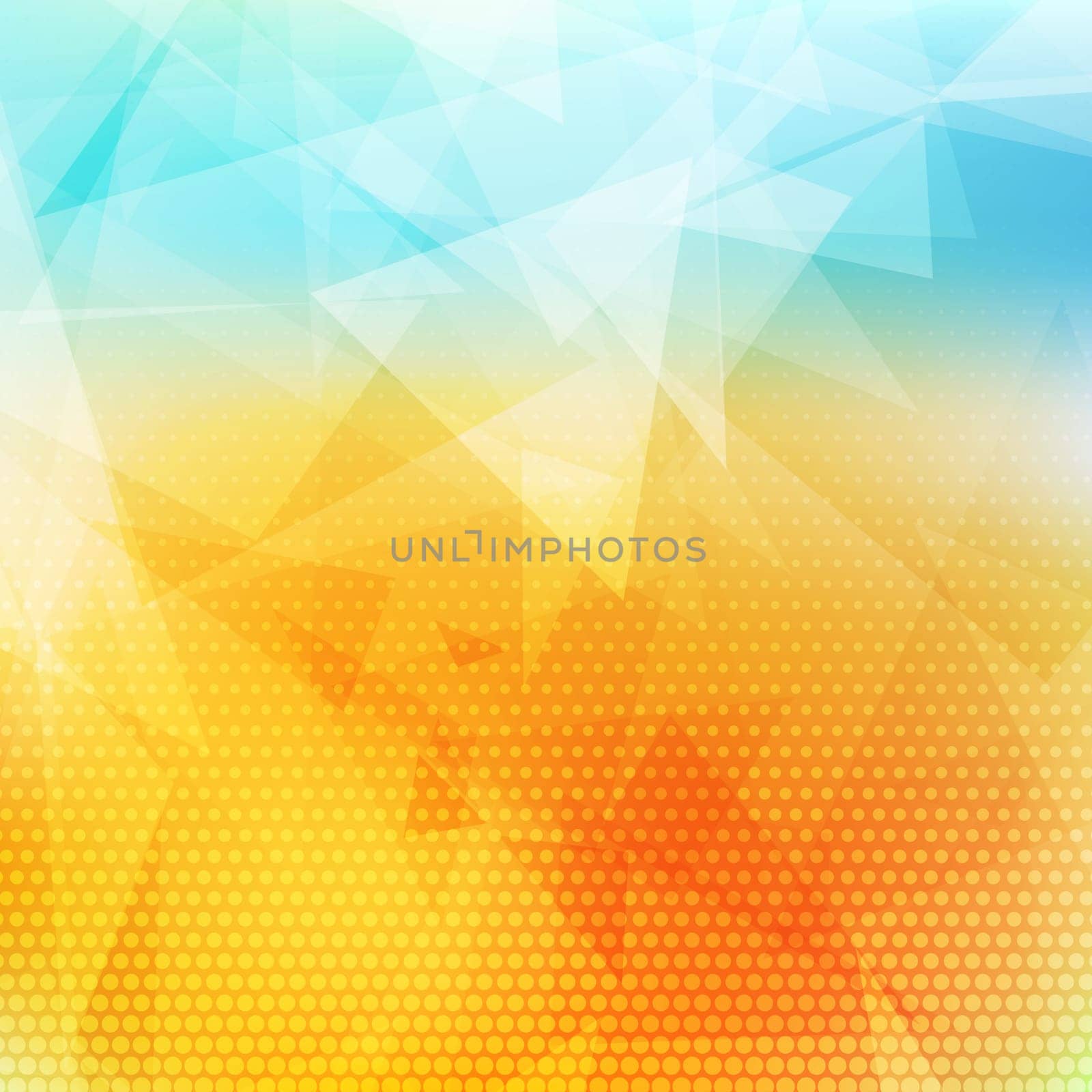 Abstract background with low poly design