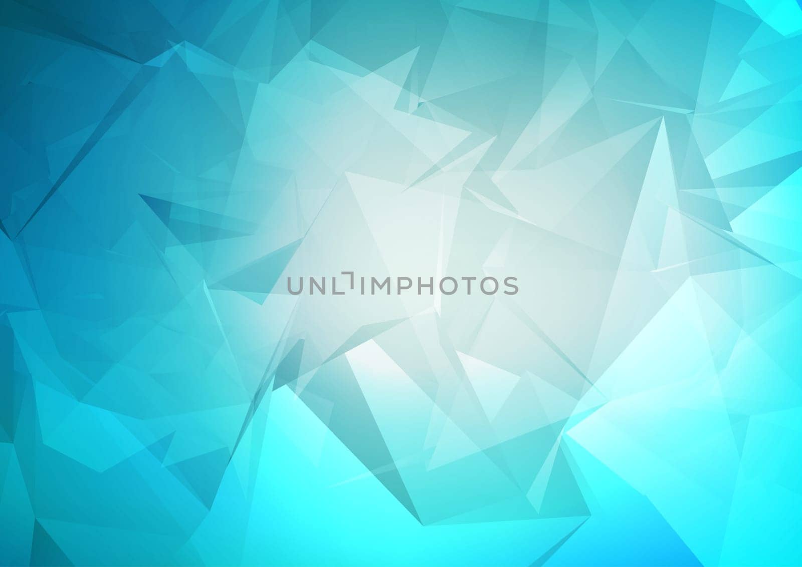 Abstract background with a low poly design