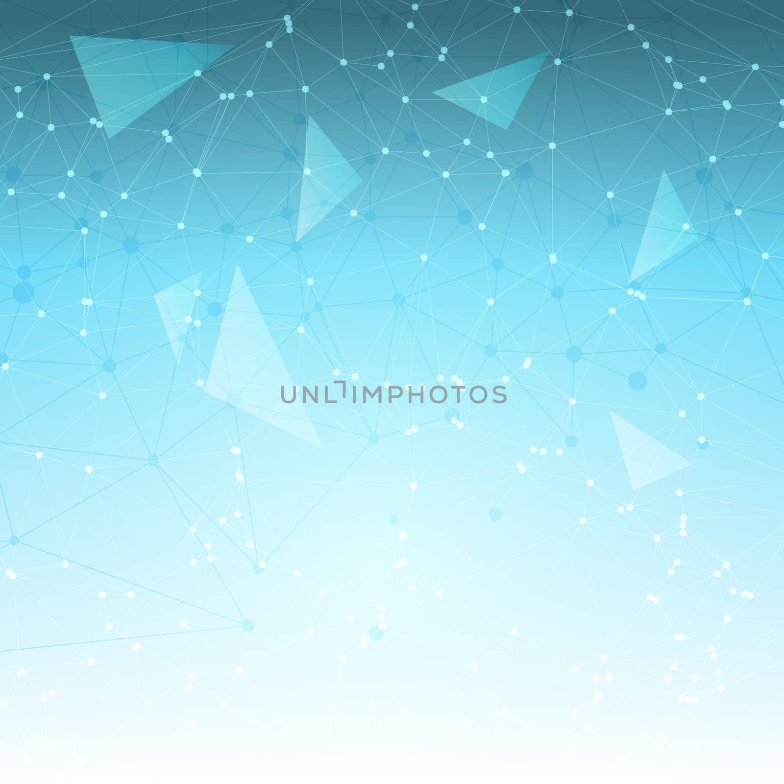 Abstract background with a low poly design