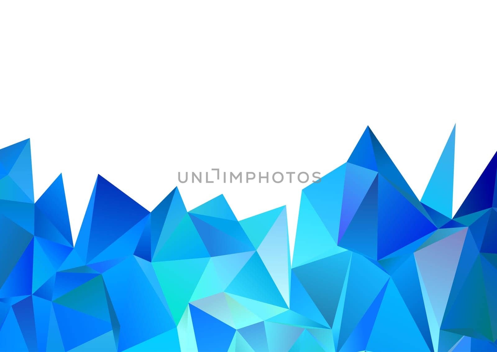 Abstract background with a low poly geometric design