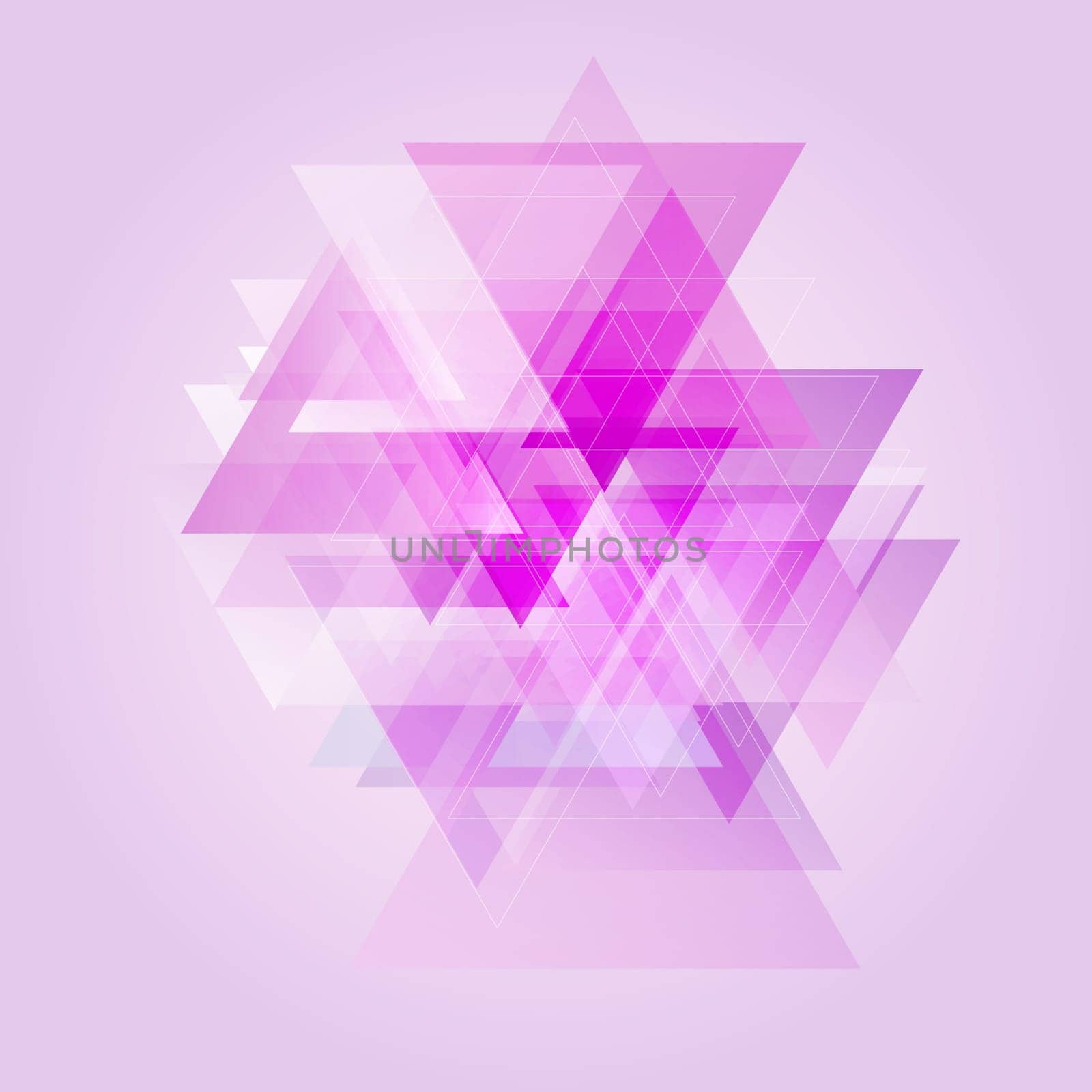 Abstract background with a Scandinavian style low poly design