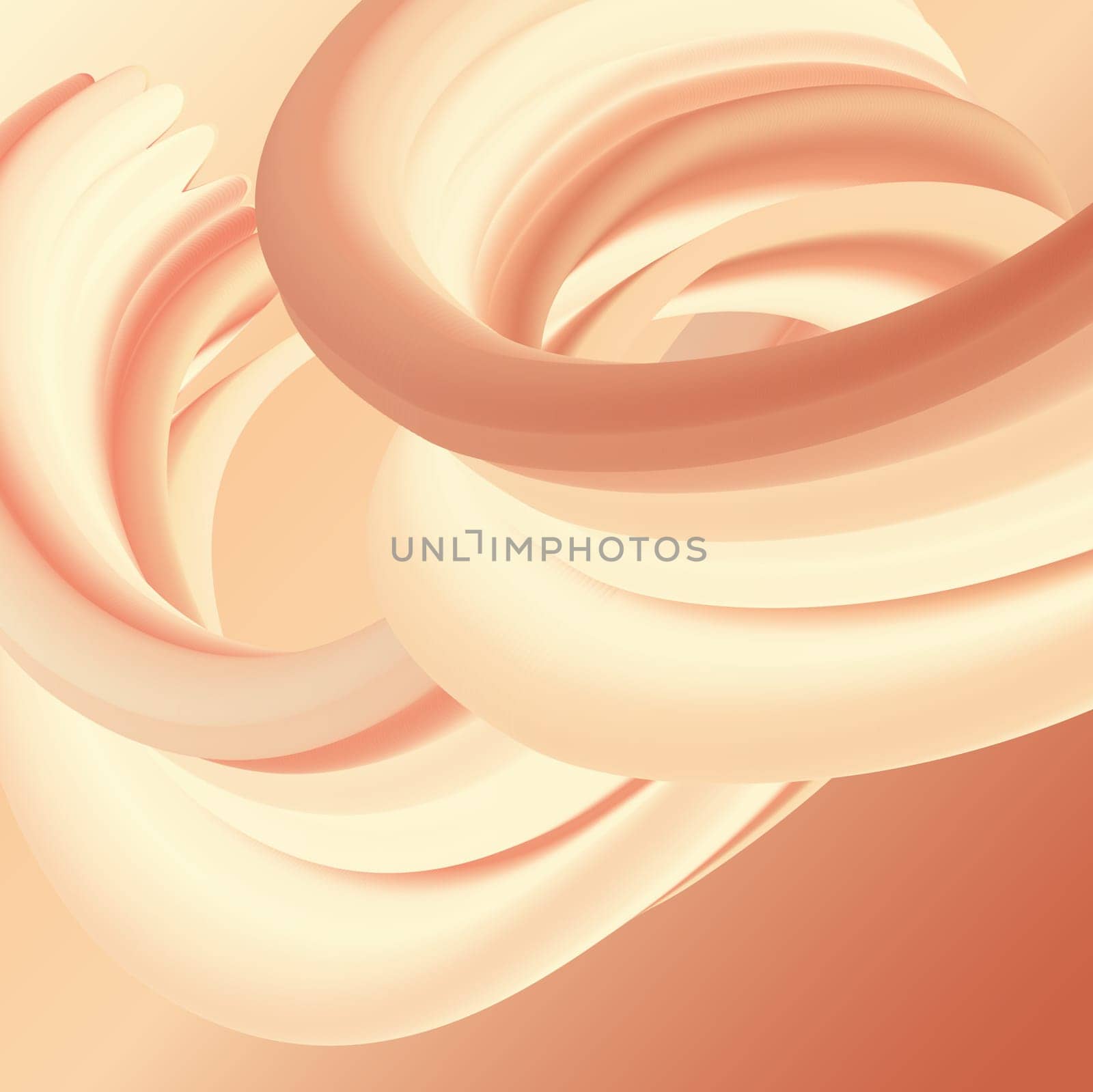 Abstract background with a creative 3D flowing design