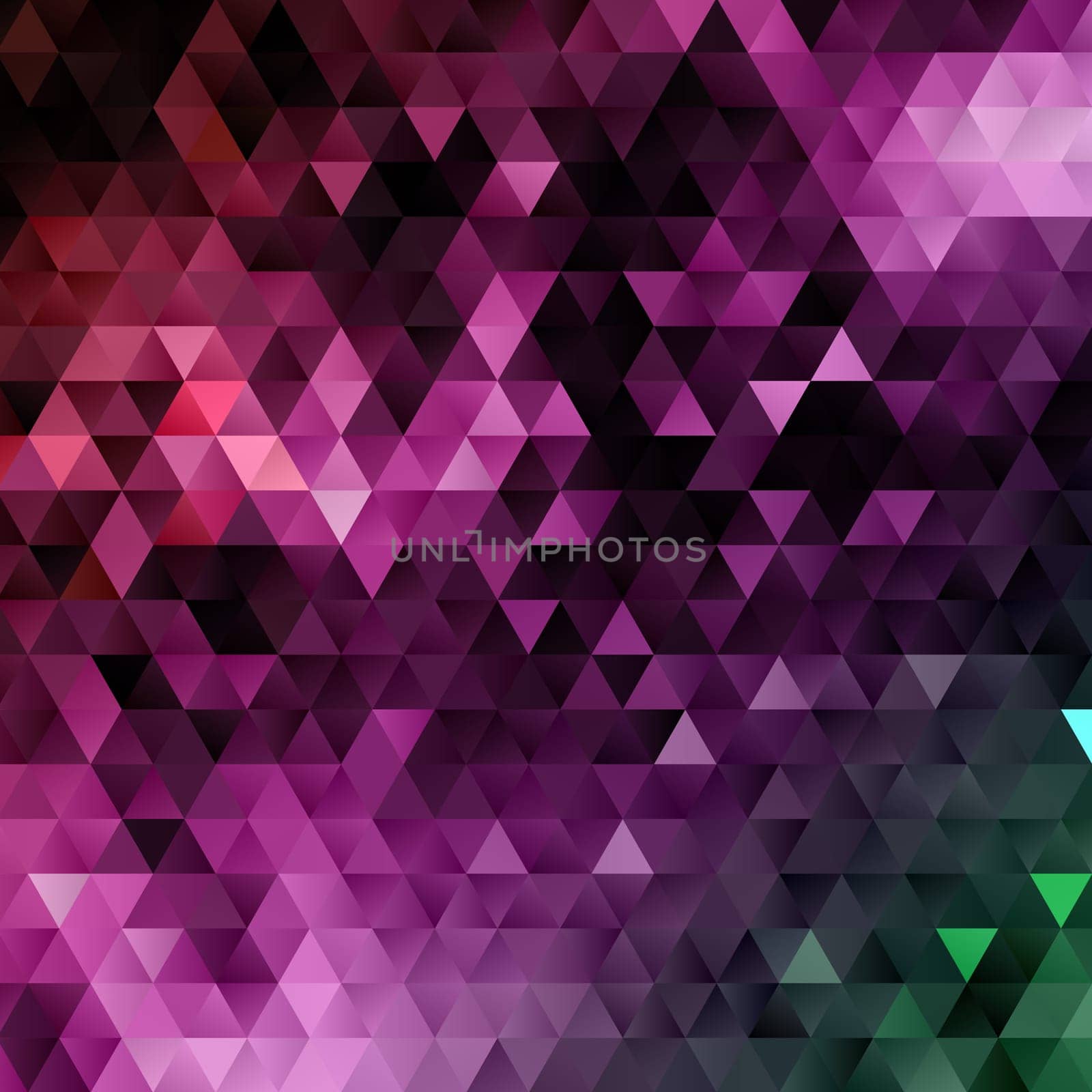 Abstract background with a low poly design