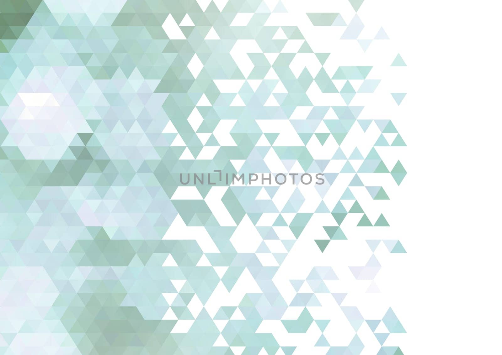 Abstract background with a low poly design