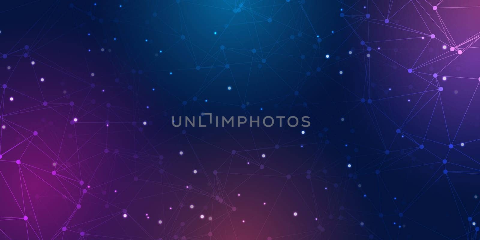 Banner background with a low poly abstract design