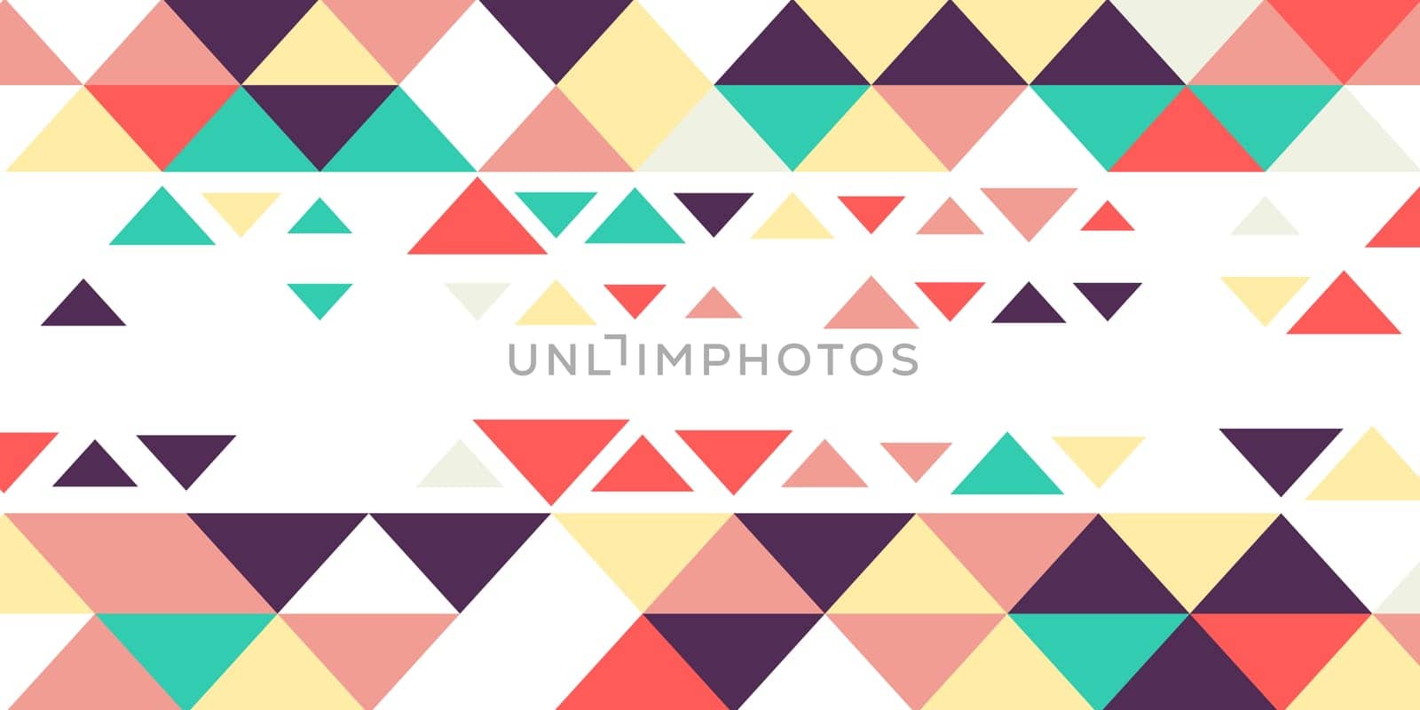 Banner background with a low poly geometric design