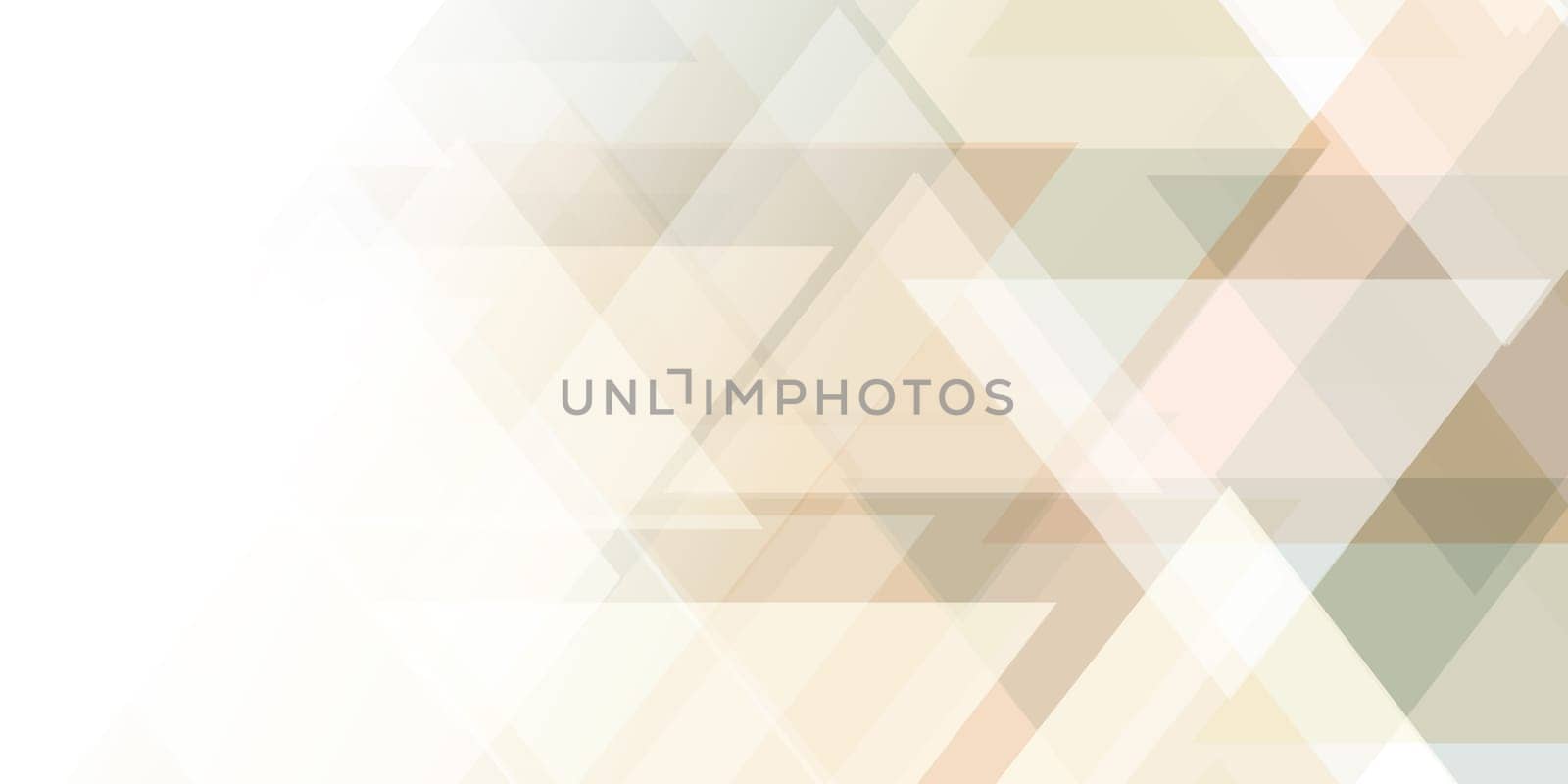 Banner template with an abstract low poly design