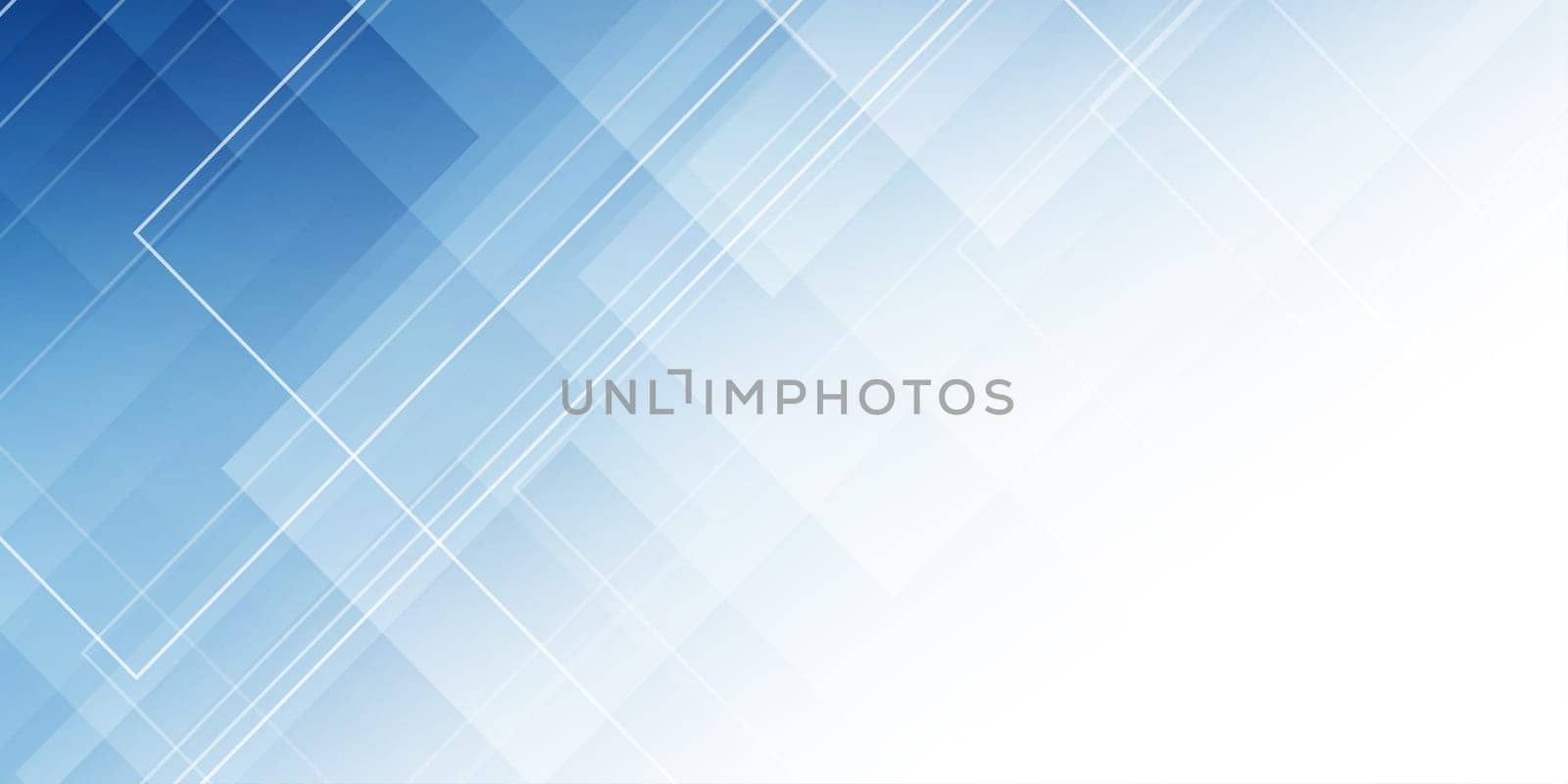 Modern banner with an abstract low poly design