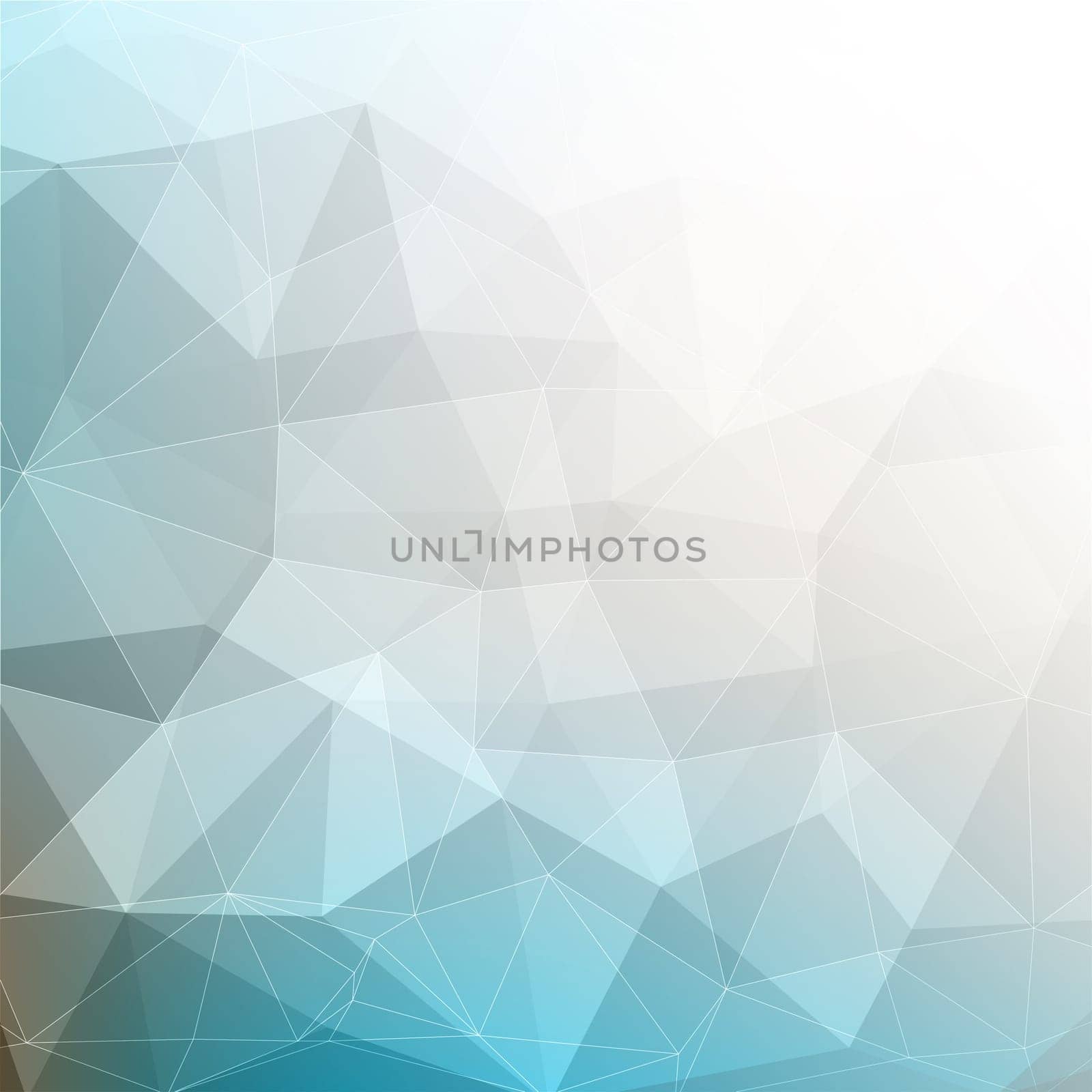 Abstract background with a low poly design
