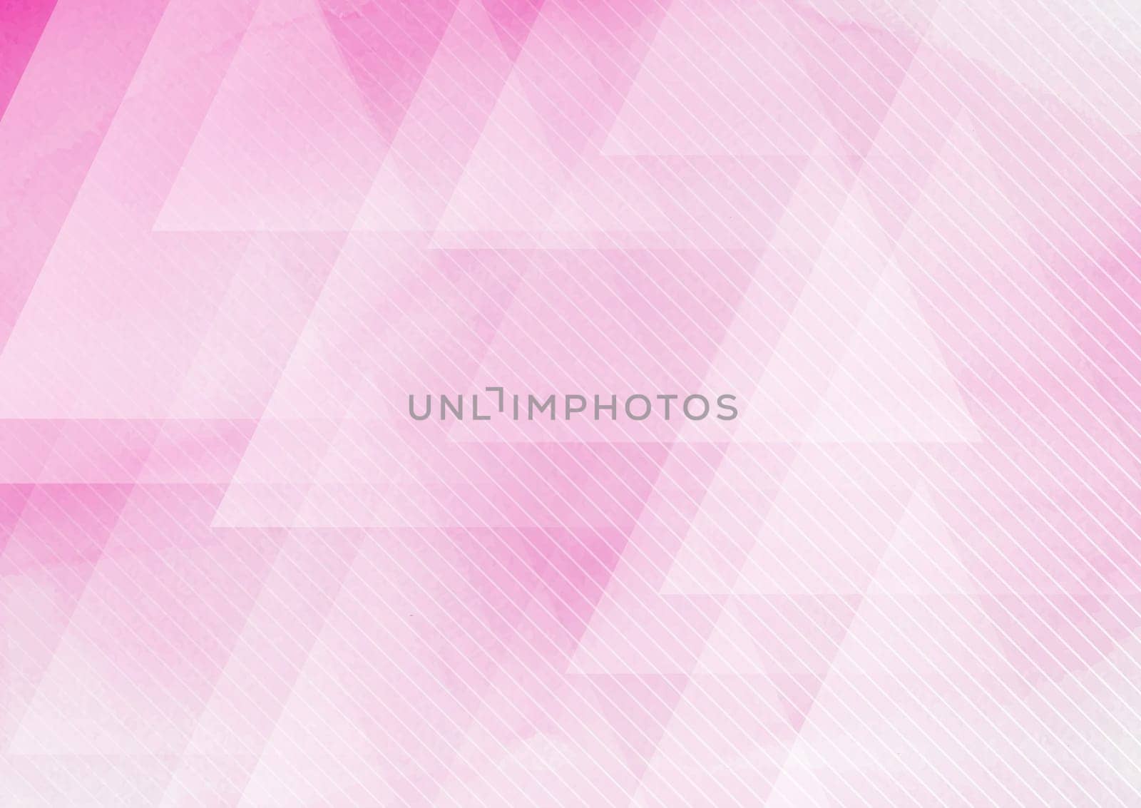 Low Poly triangular design on a watercolour texture