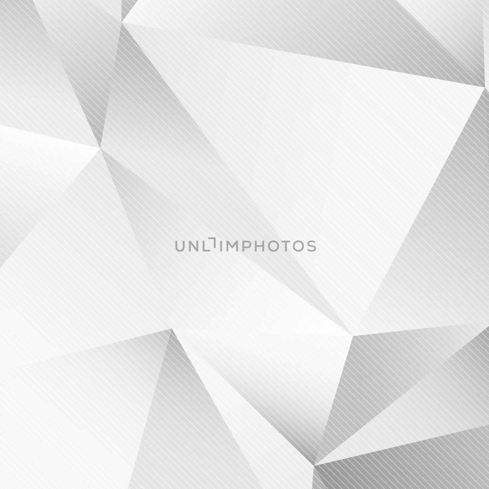 Abstract background with a low poly monochrome design