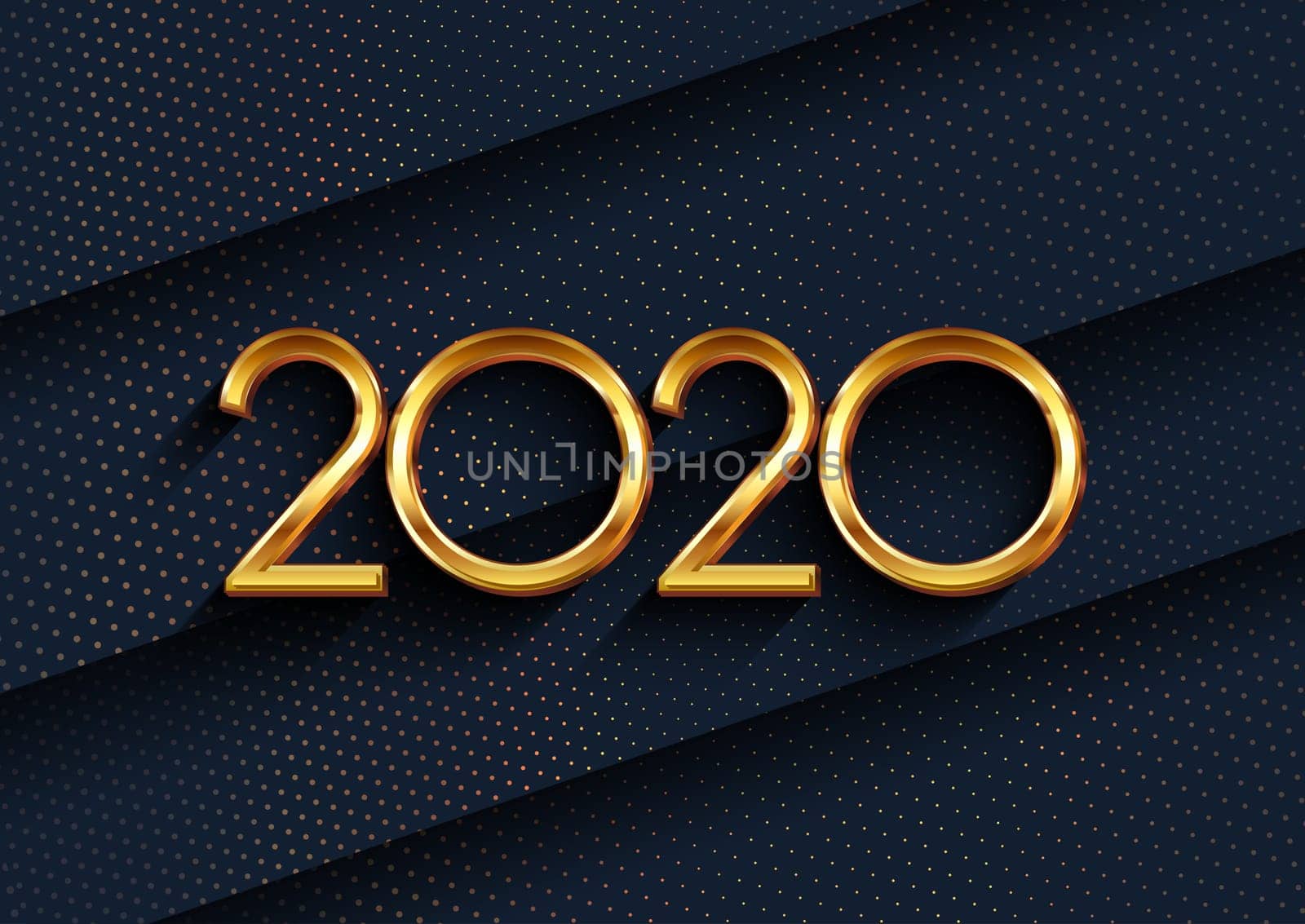 Happy New Year backgroun with a modern design