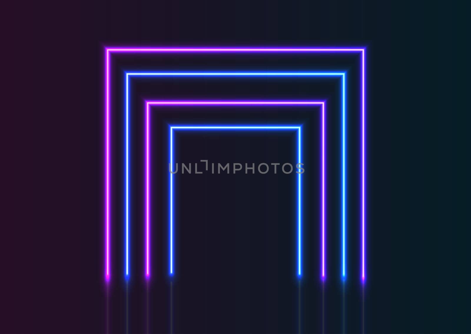 Abstract background with a neon lines design