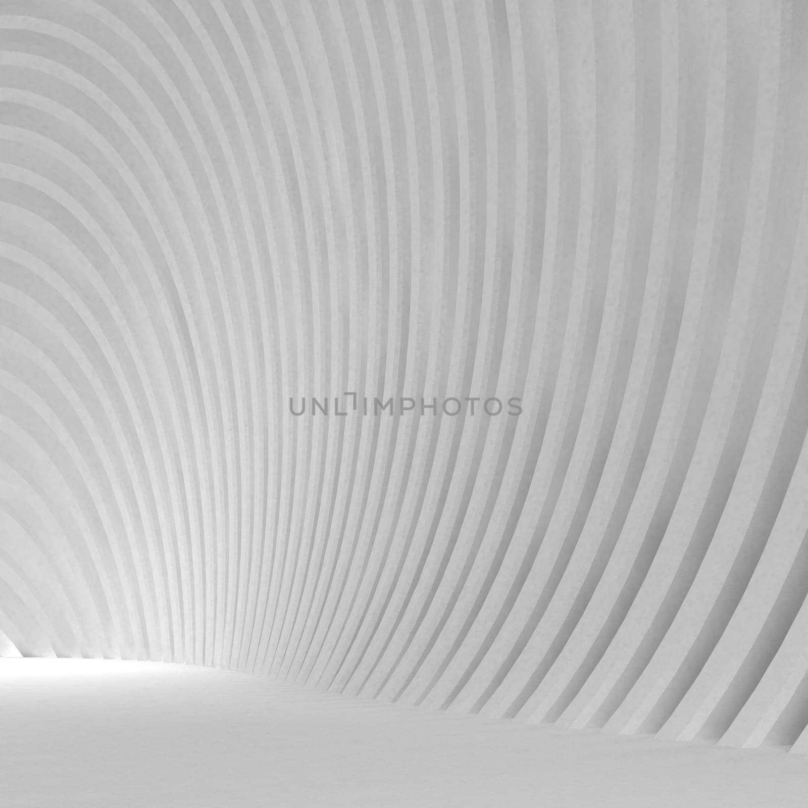 Render of 3D Geometric Abstract Background