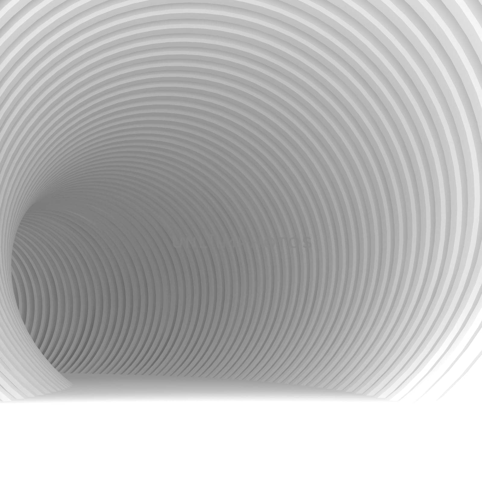 Render of 3D Geometric Abstract Background