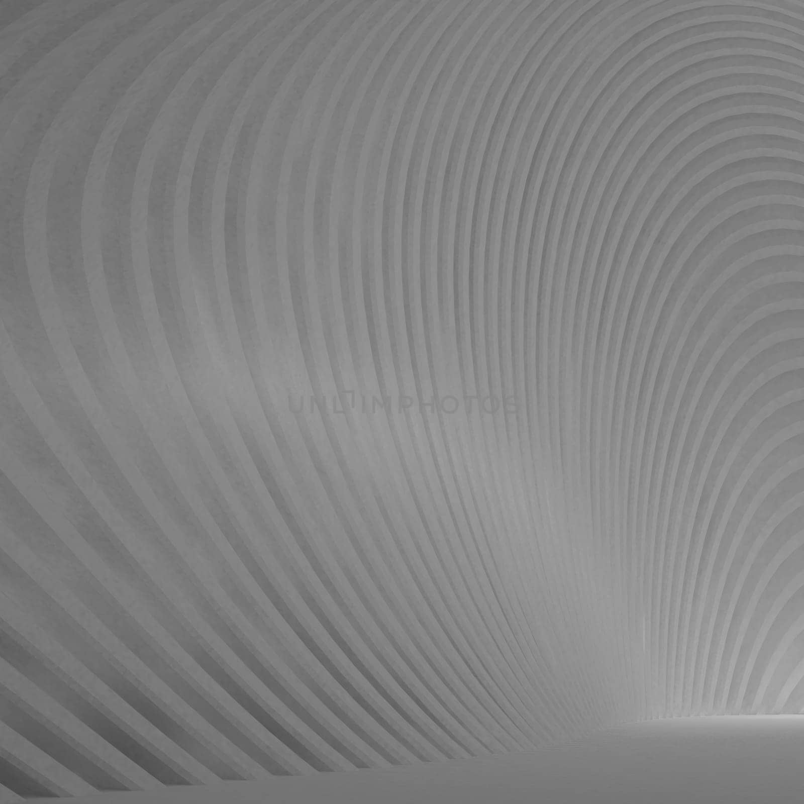 Render of 3D Geometric Abstract Background