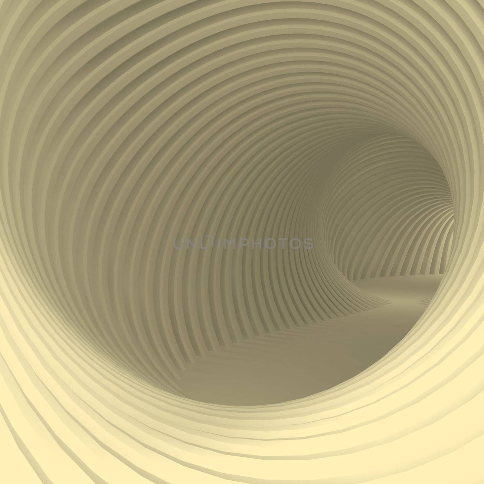 Render of 3D Geometric Abstract Background