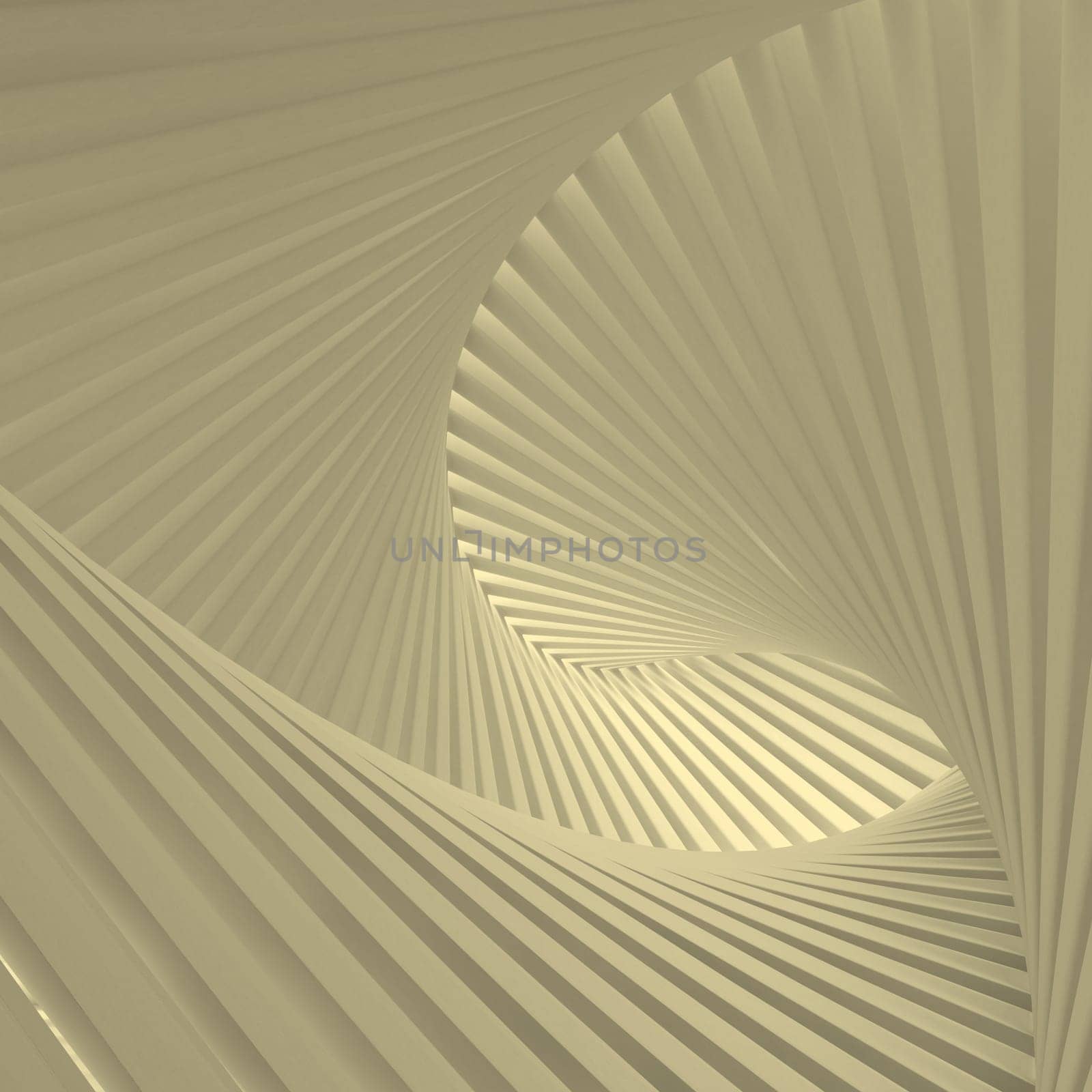 Render of 3D Geometric Abstract Background