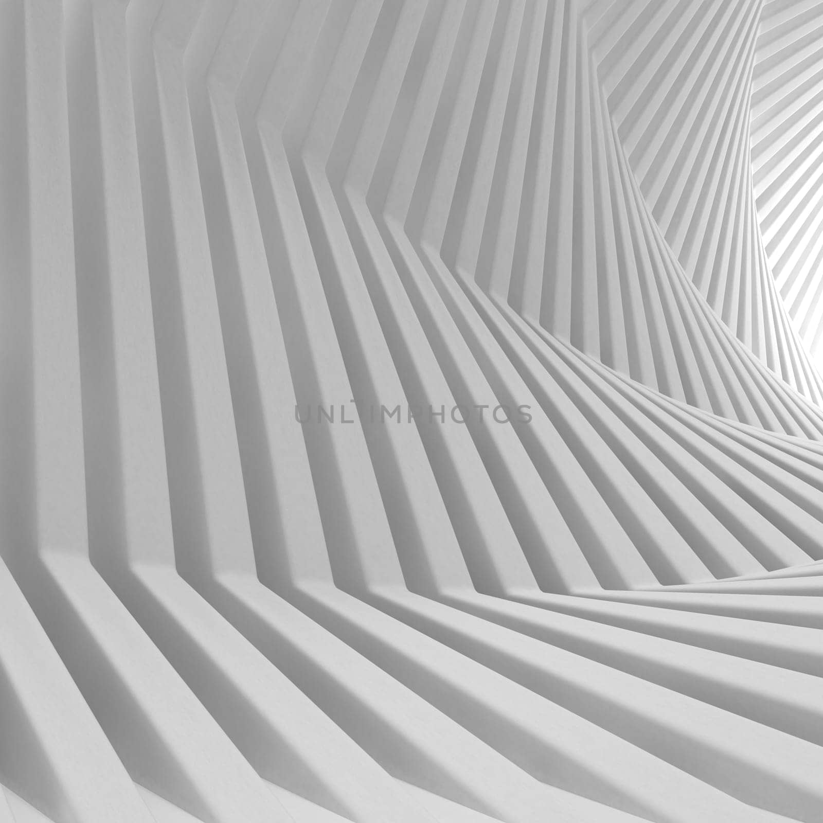 Render of 3D Geometric Abstract Background