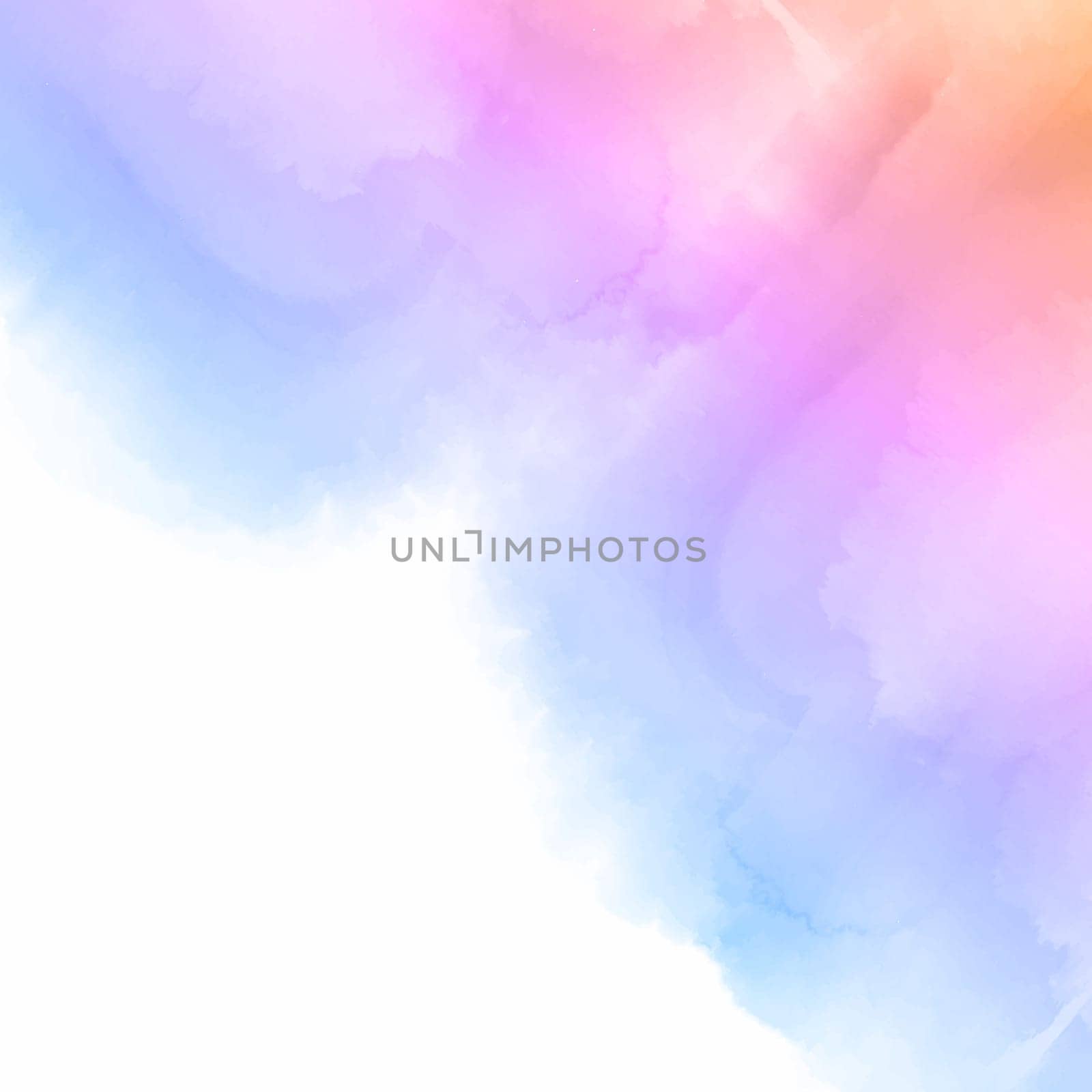 Pastel coloured detailed watercolour background