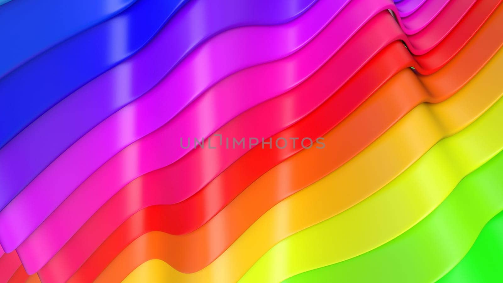 Render of 3D Geometric Abstract Background