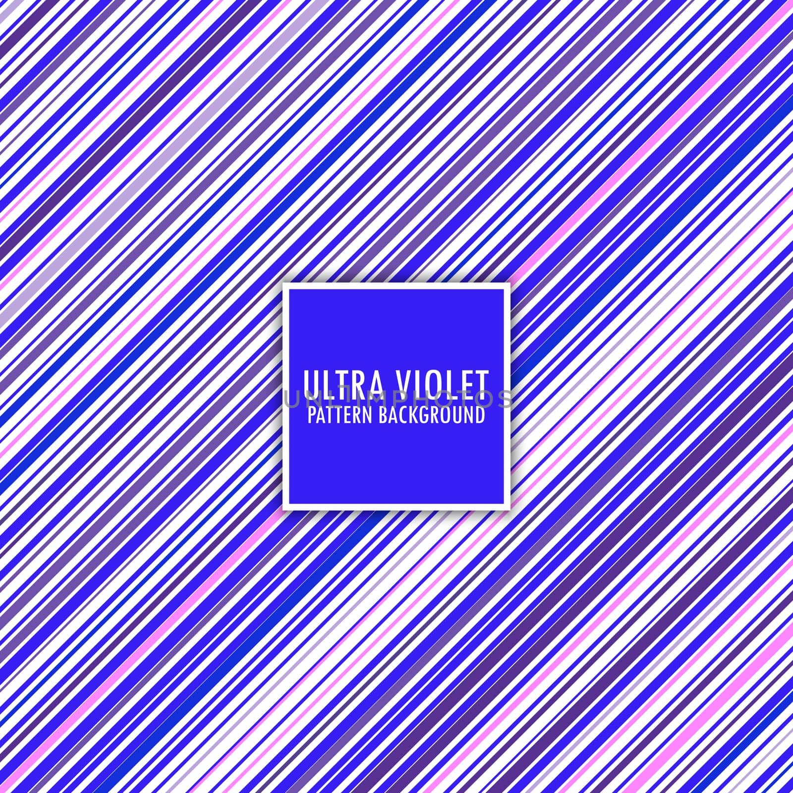 Retro striped background using ultra violet colour theme