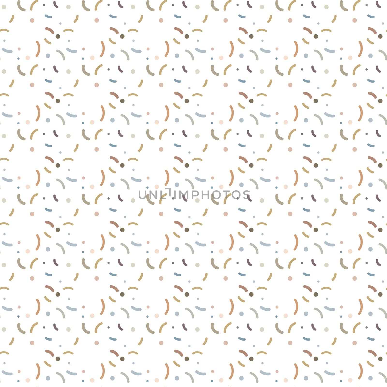 Abstract background with a seamless tiled retro pattern design