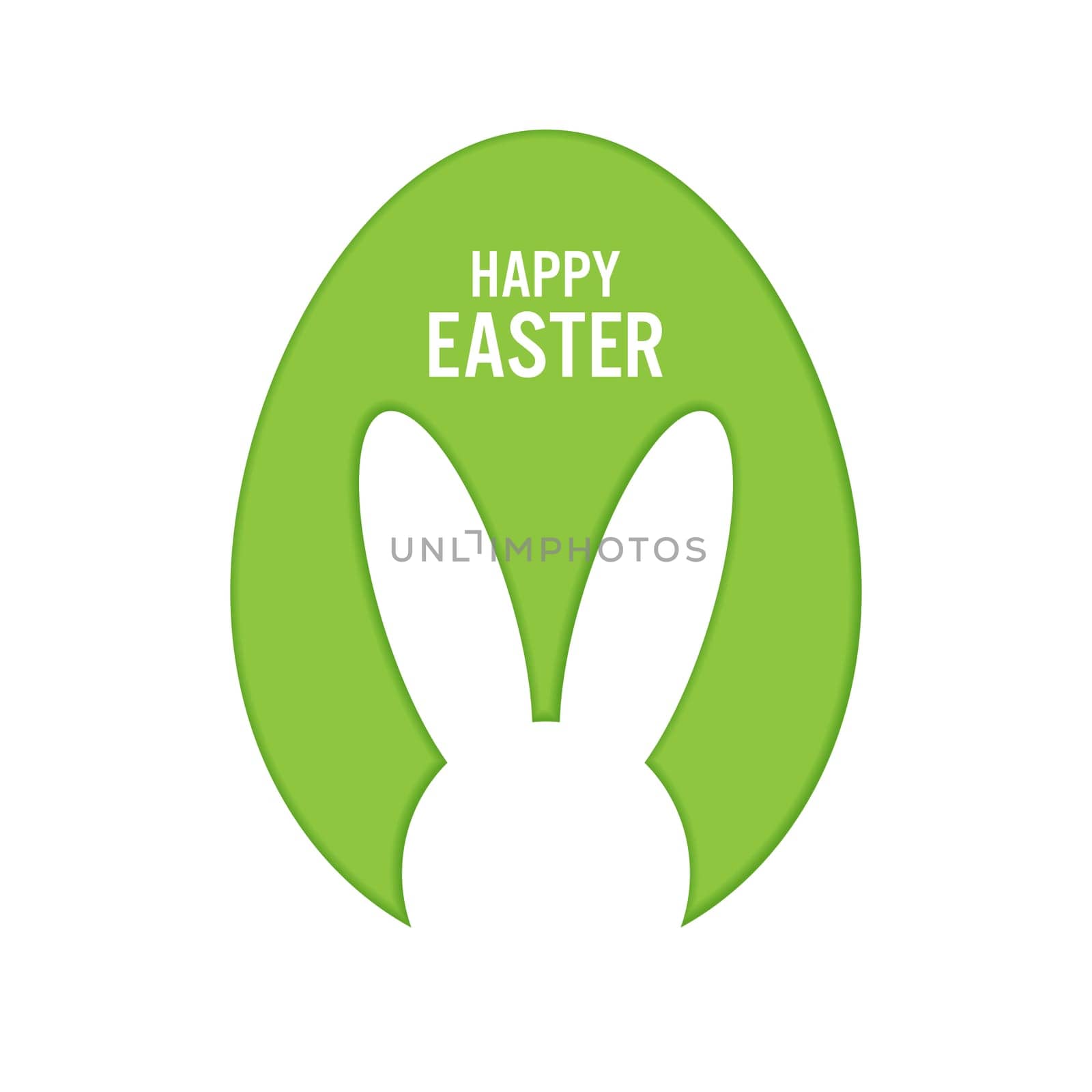 Easter background with simple design