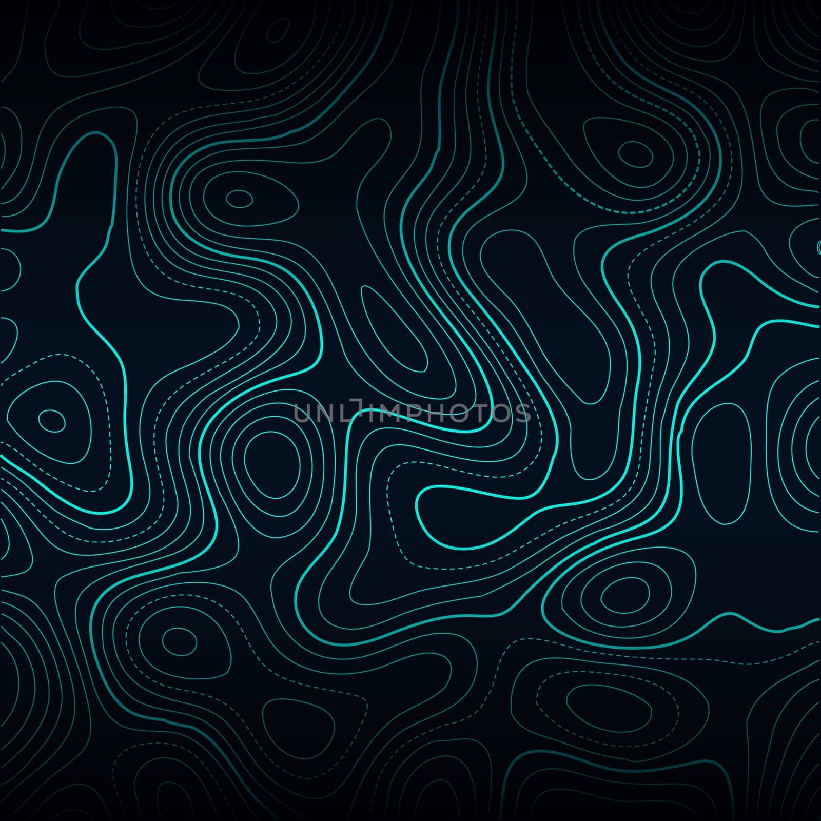 Abstract background with a topographic map design