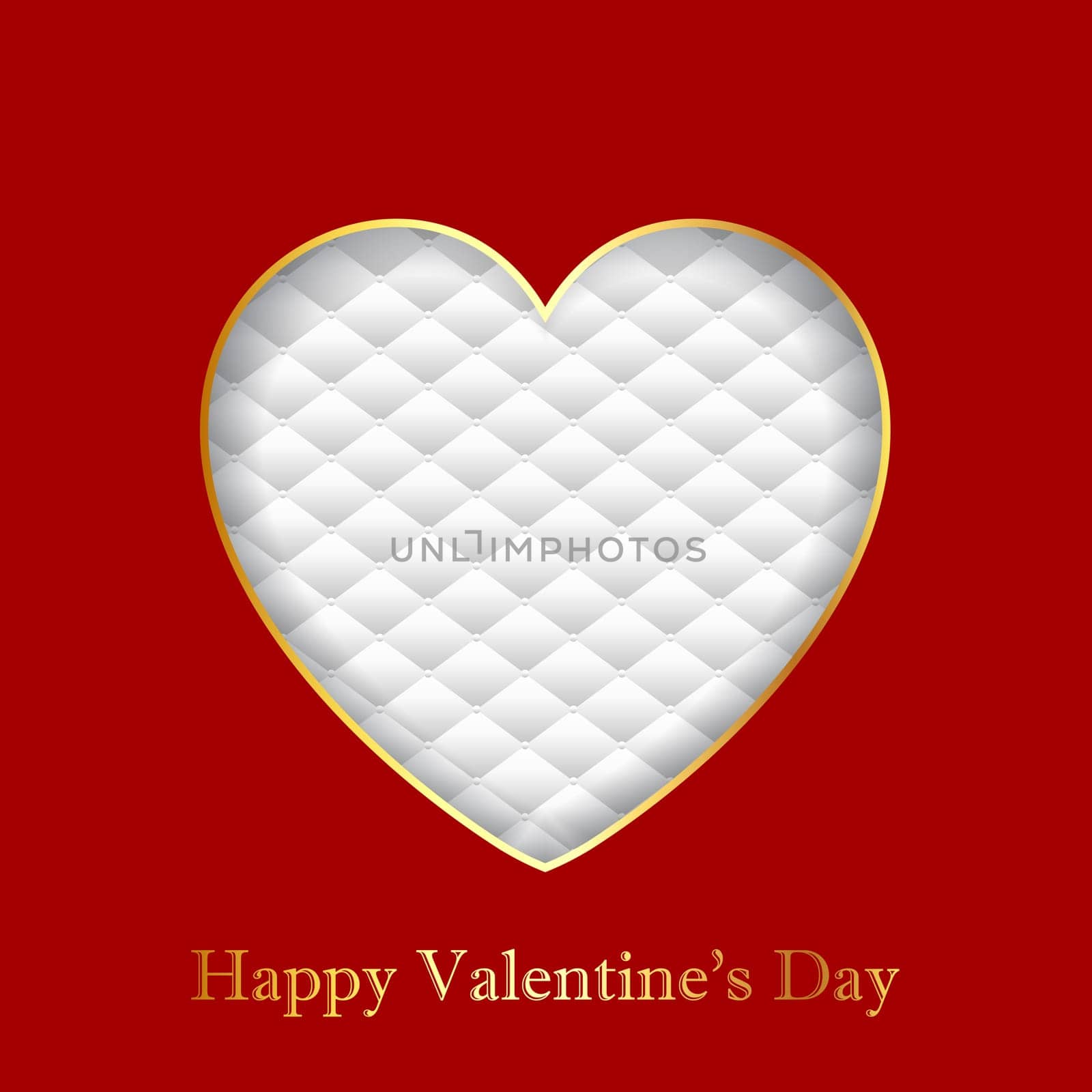 Valentine's Day background with heart on luxury texture design