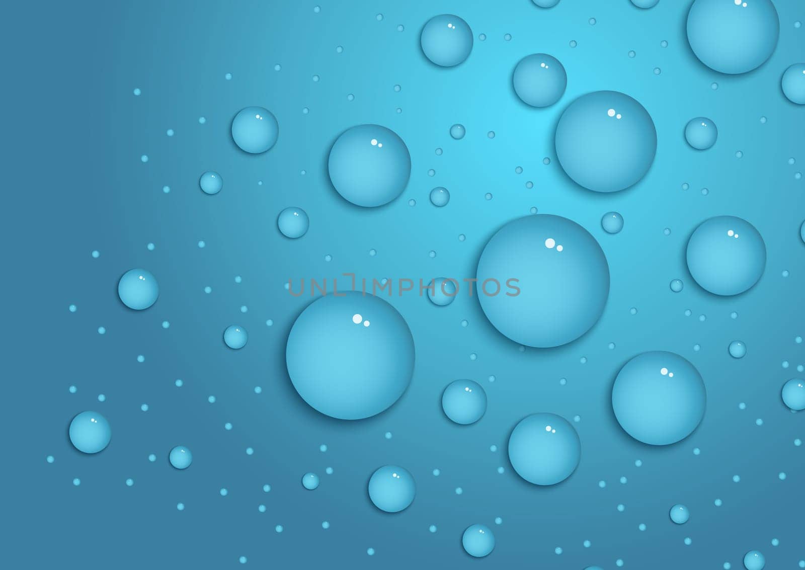 Abstract background with water drops design