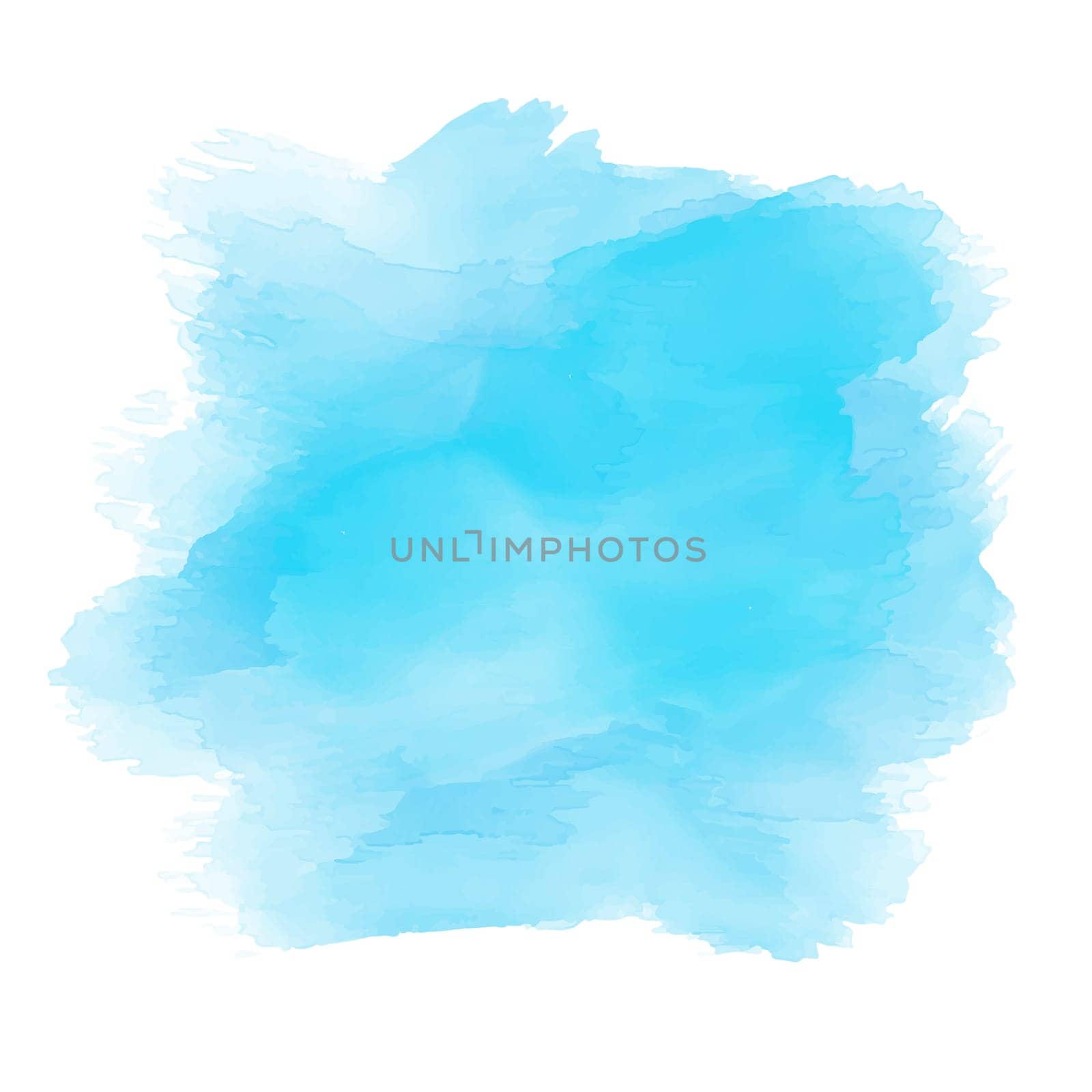 Detailed watercolour texture background in shades of blue
