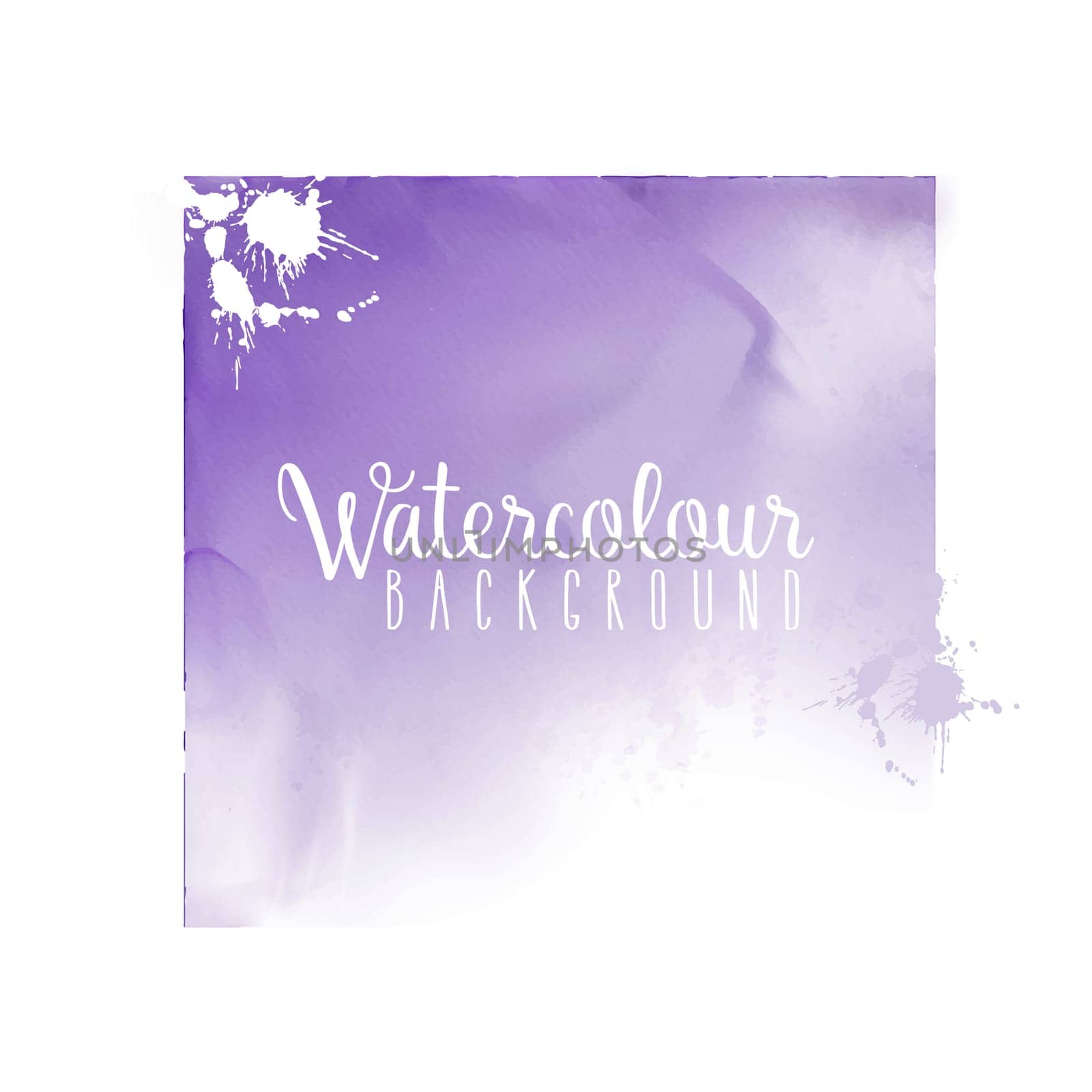 Abstract background with watercolour square texture design