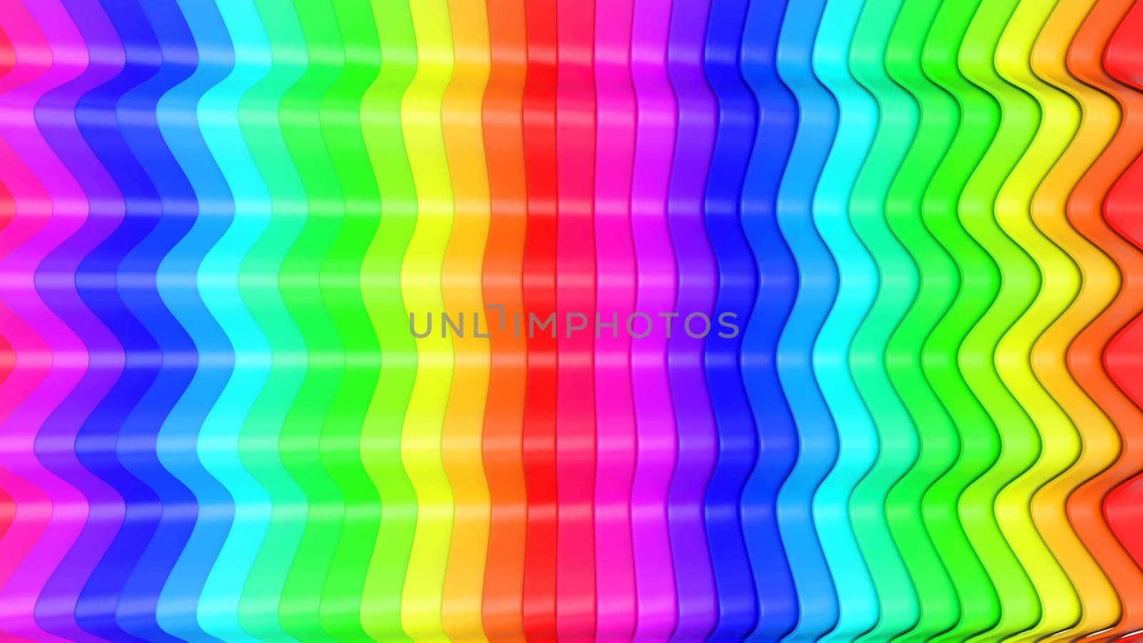 Render of 3D Geometric Abstract Background