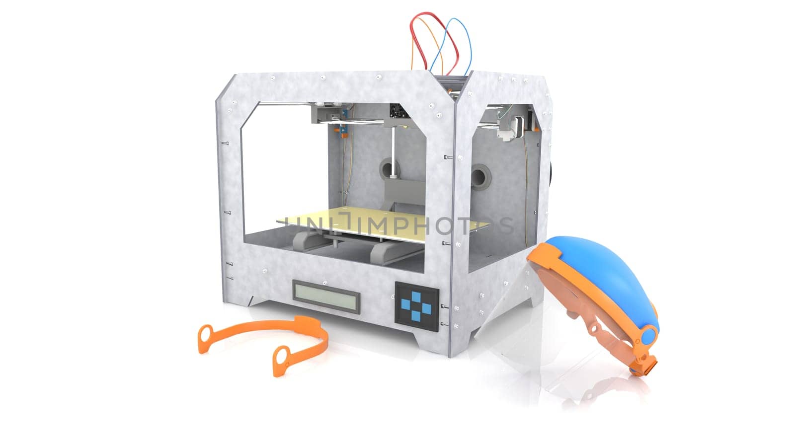render of Home 3d printer
