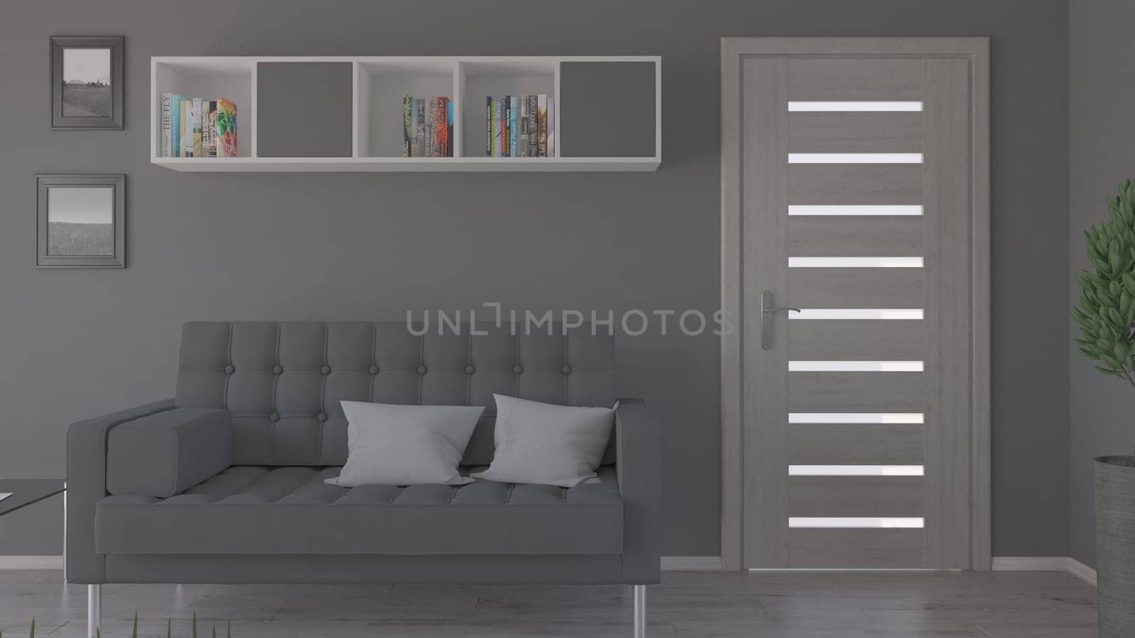 3D render of a Living Room Interior