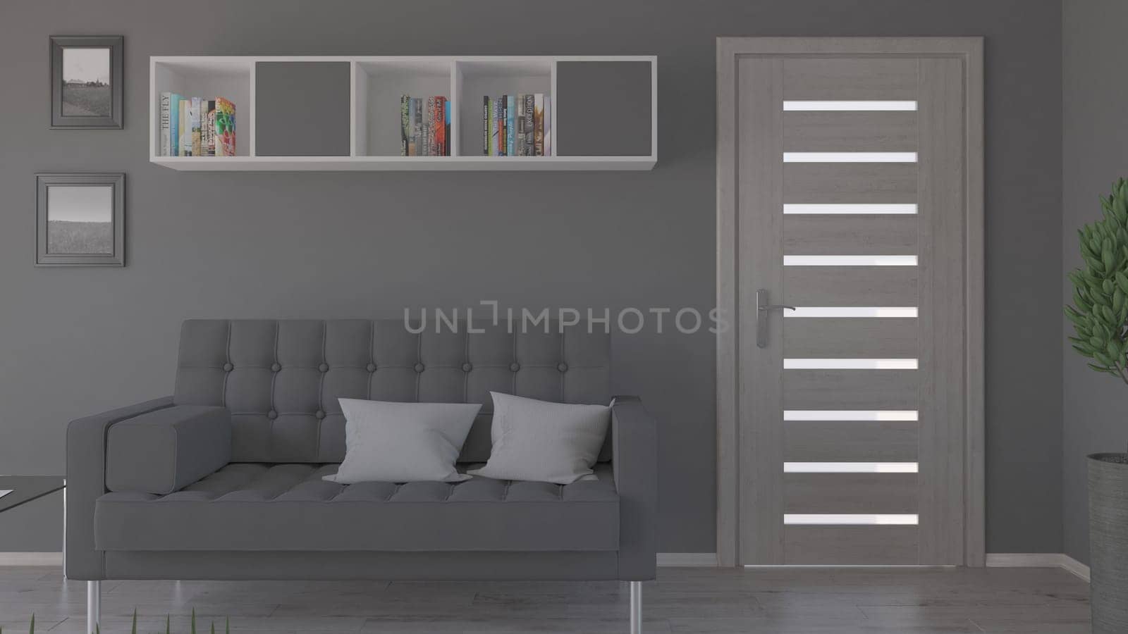 3D render of a Living Room Interior