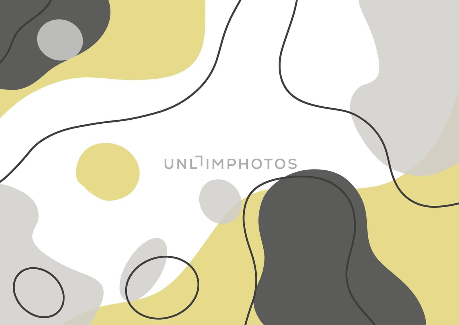 Abstract trendy background in yellow and grey colours